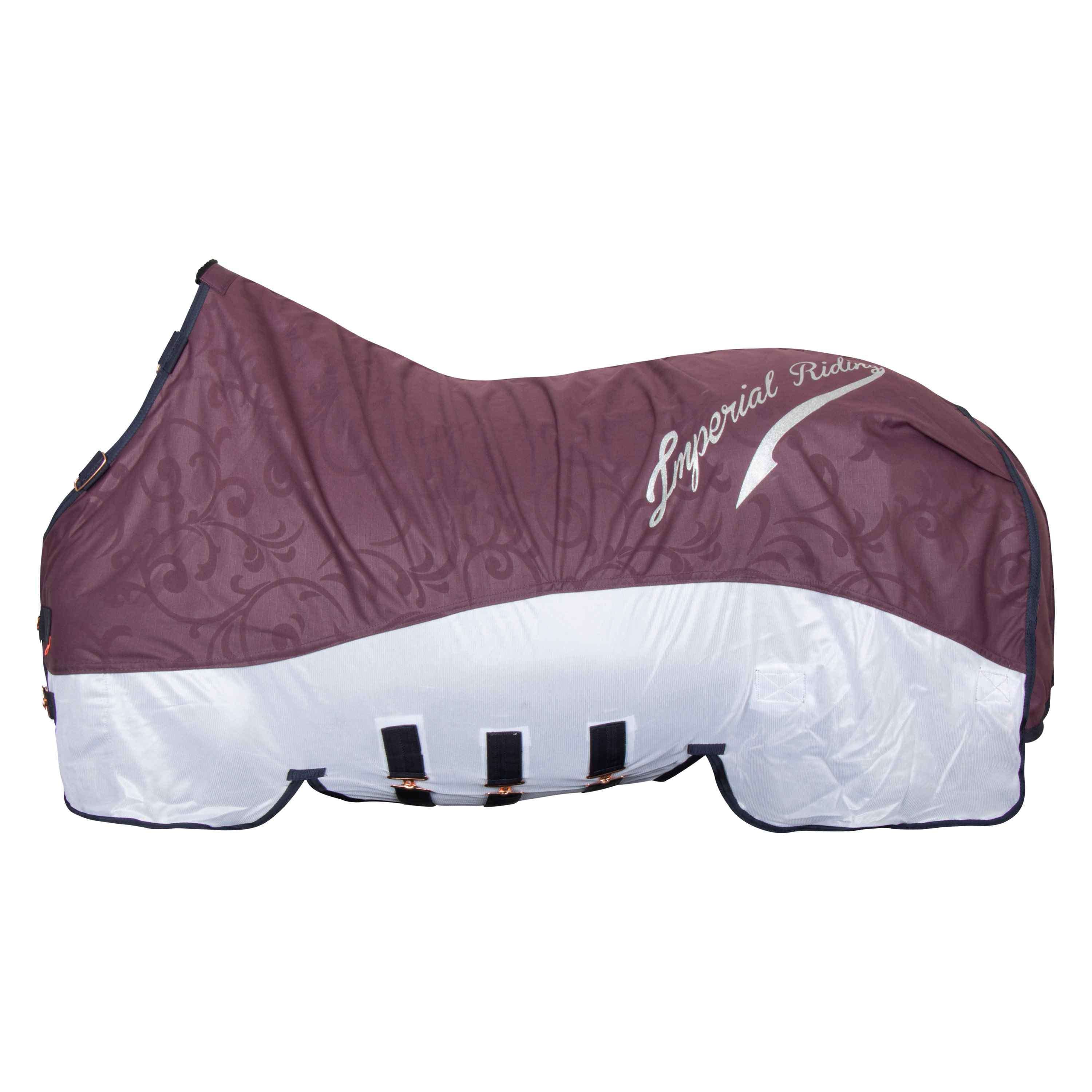 Imperial Riding Moustiquaire et Couverture de Protection Contre la Pluie IRHSuper-Dry Bordeaux - Image 2