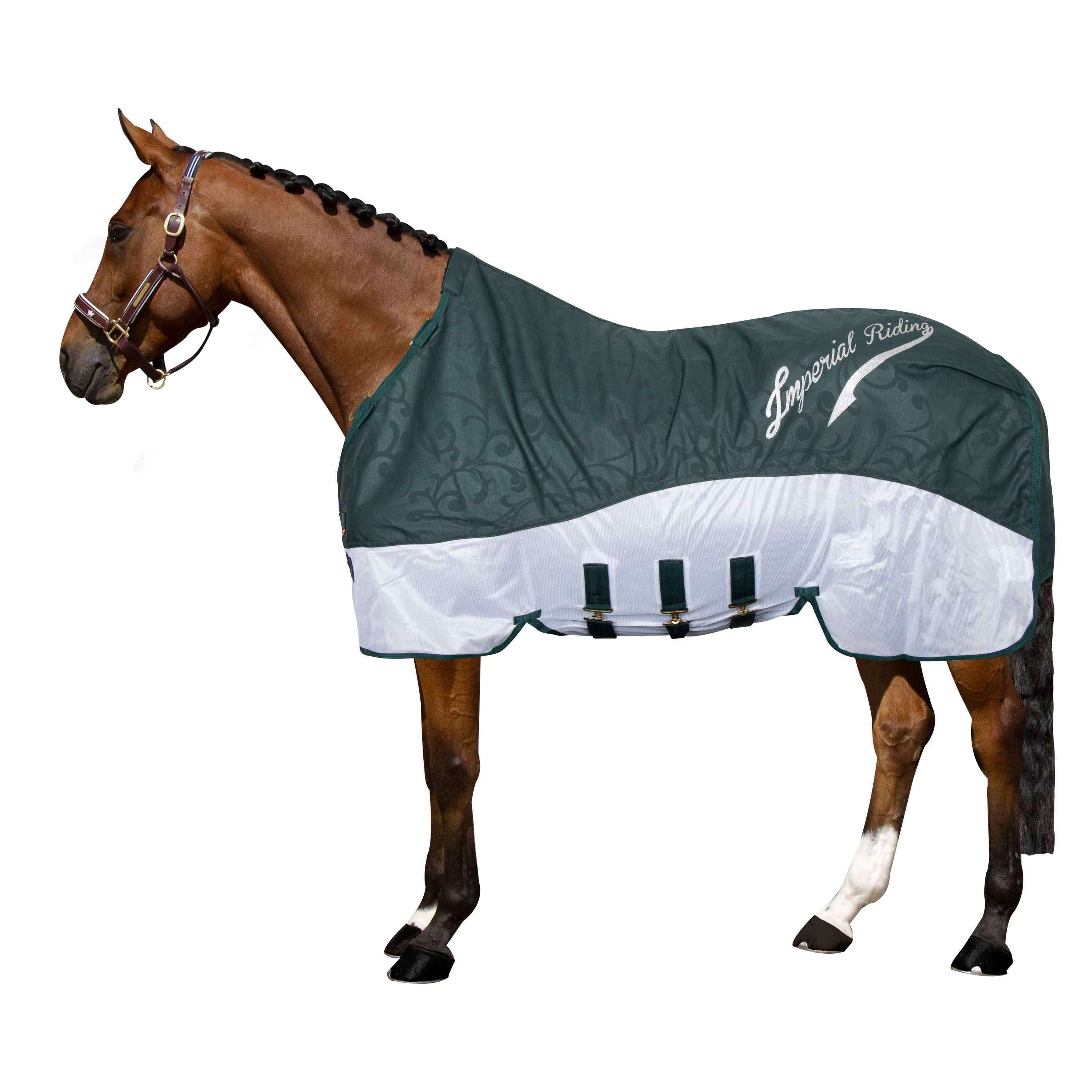 Imperial Riding Moustiquaire et Couverture de Protection Contre la Pluie IRHSuper-Dry Forest Green - Image 3