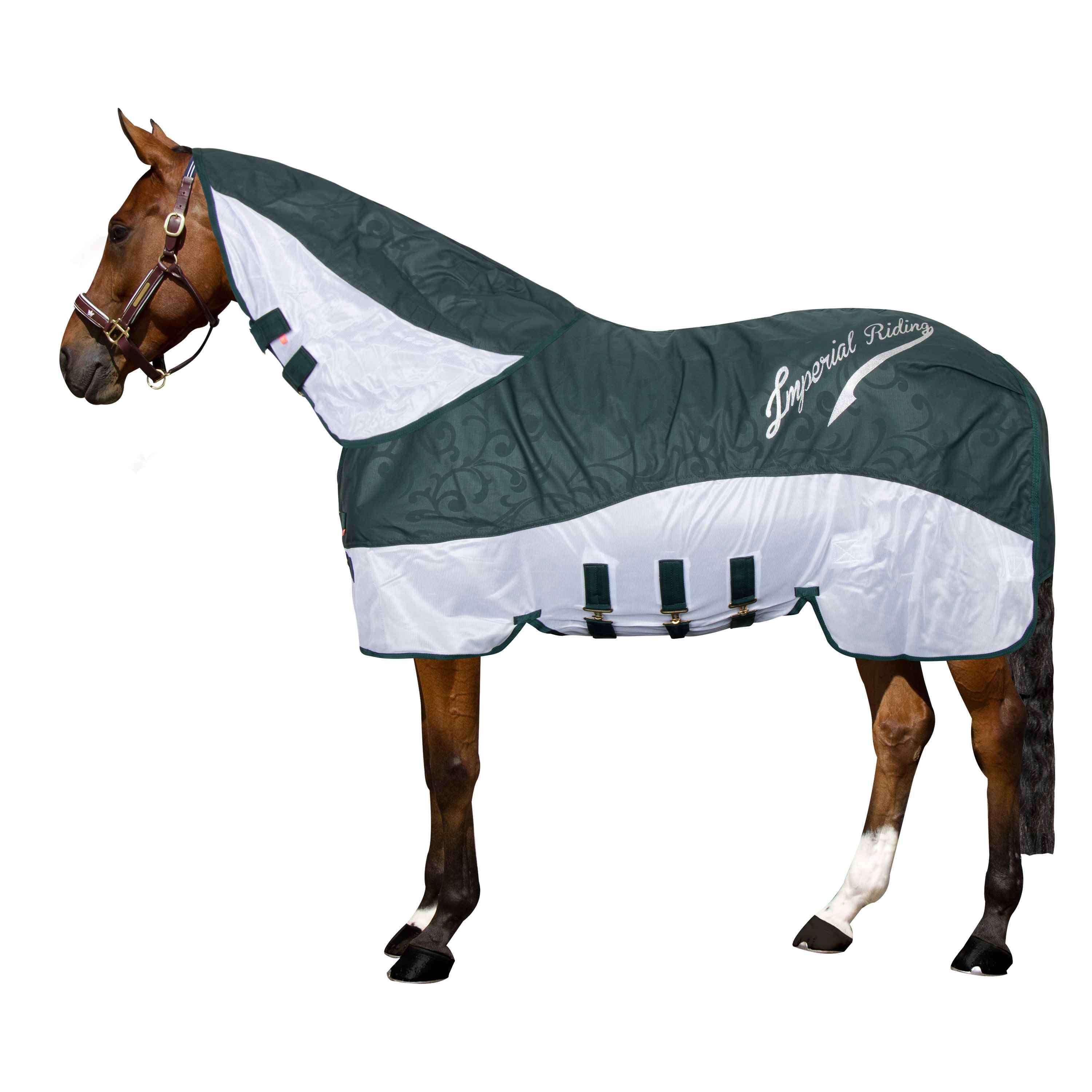 Imperial Riding Moustiquaire et Couverture de Protection Contre la Pluie IRHSuper-Dry Forest Green - Image 4