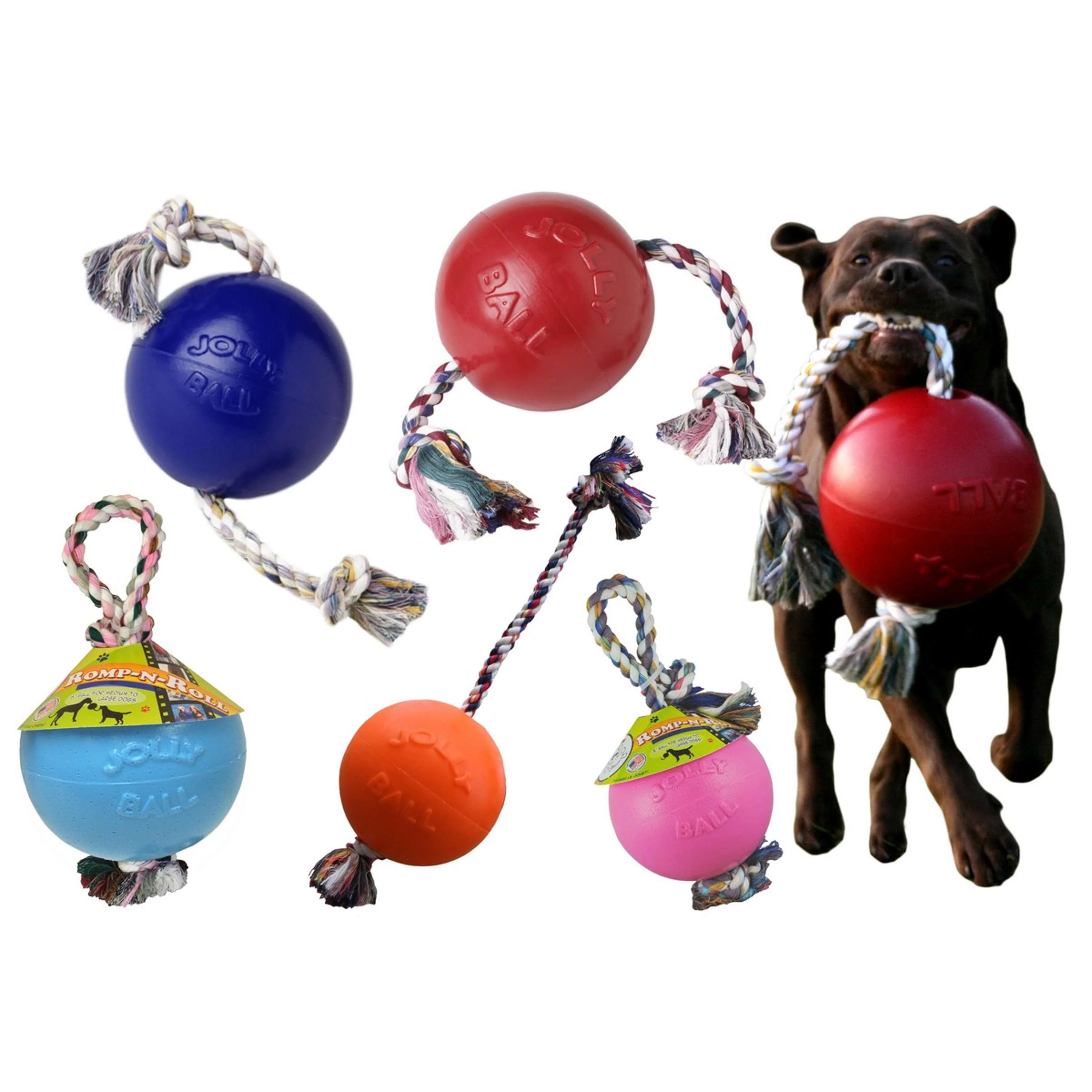 Jolly Ball Romp-n-Roll Rouge - Image 2