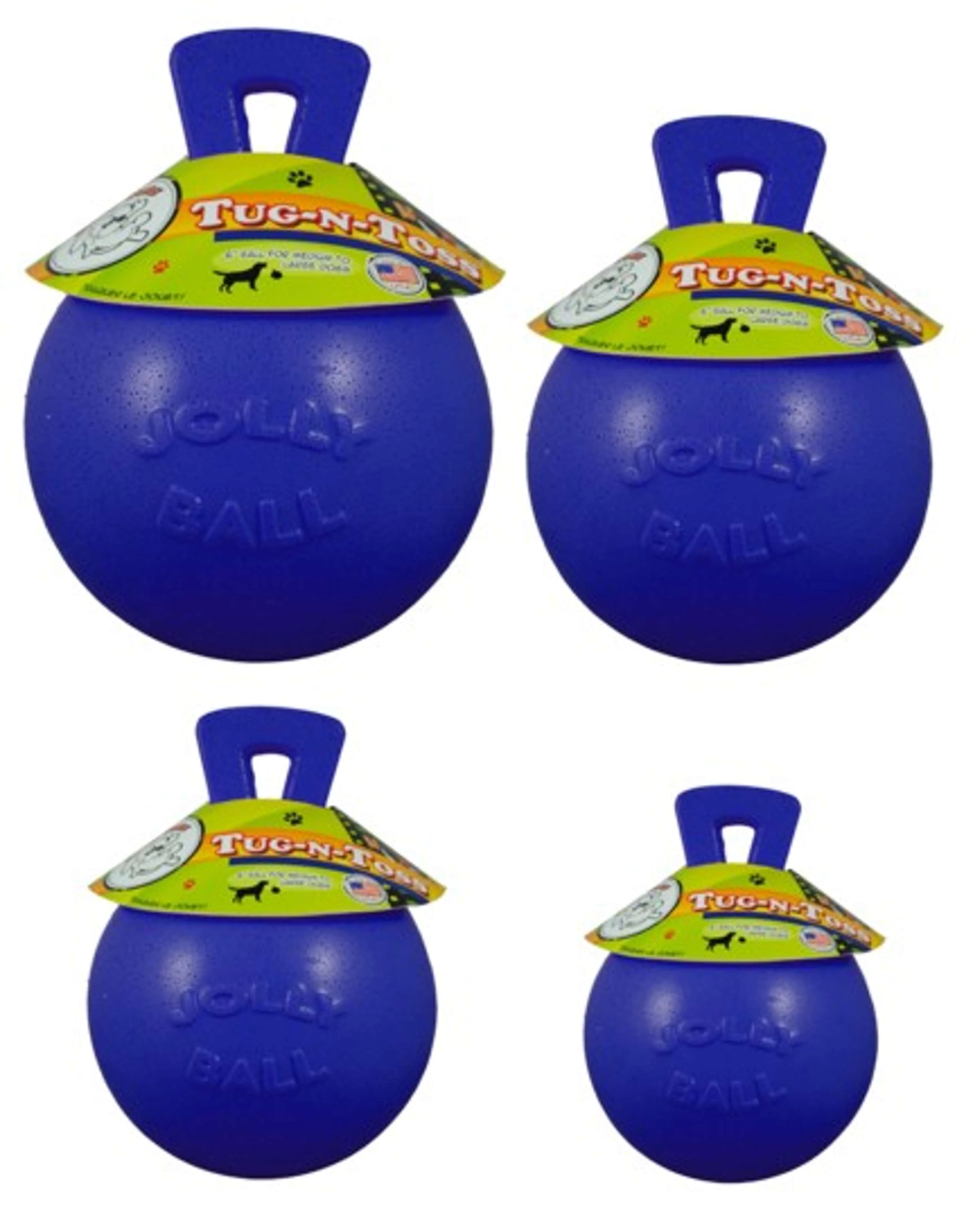Jolly Ball Tug-n-Toss Bleu - Image 2