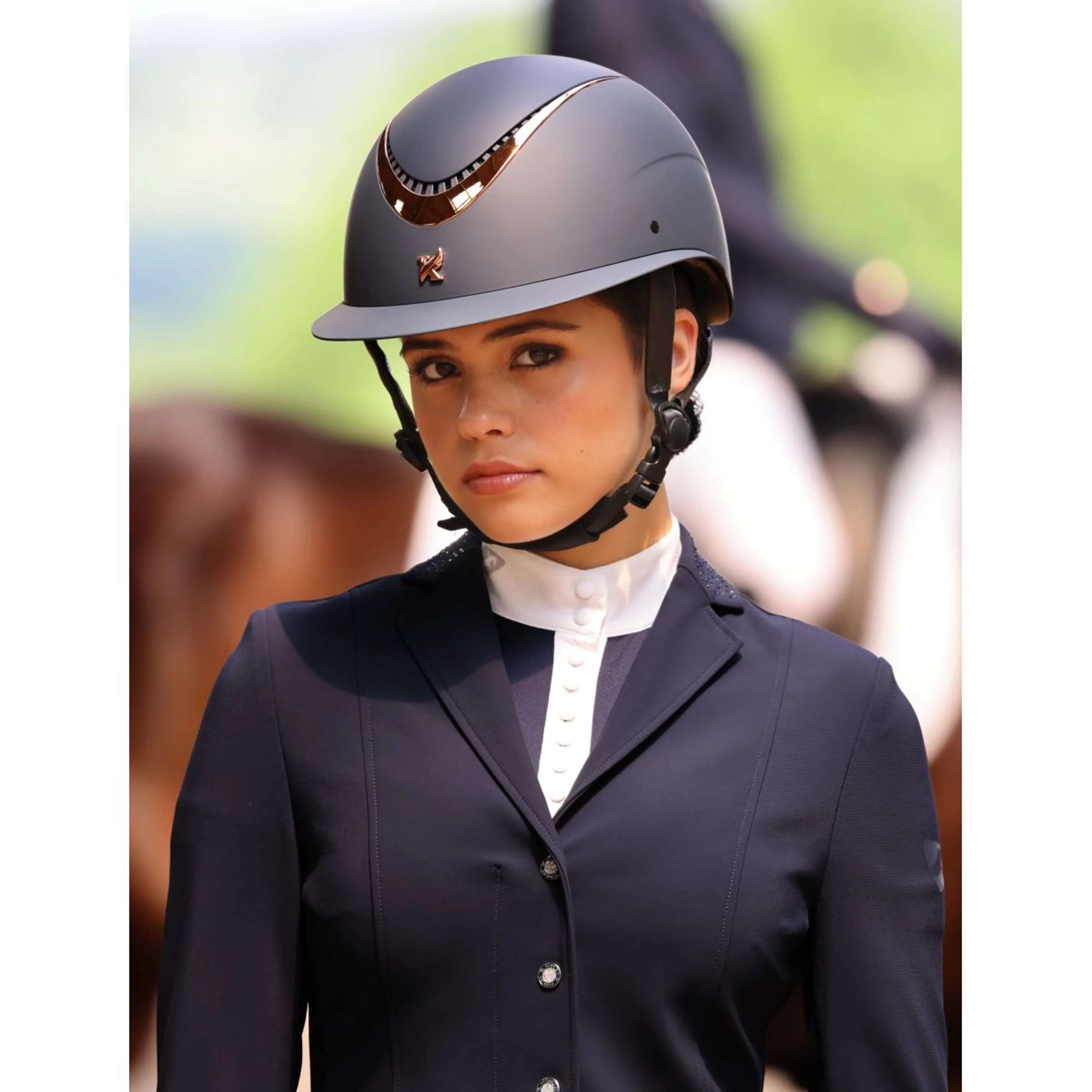 Karben by Shires Bombe Elisa Ellipse Marine/Rosegold - Image 5