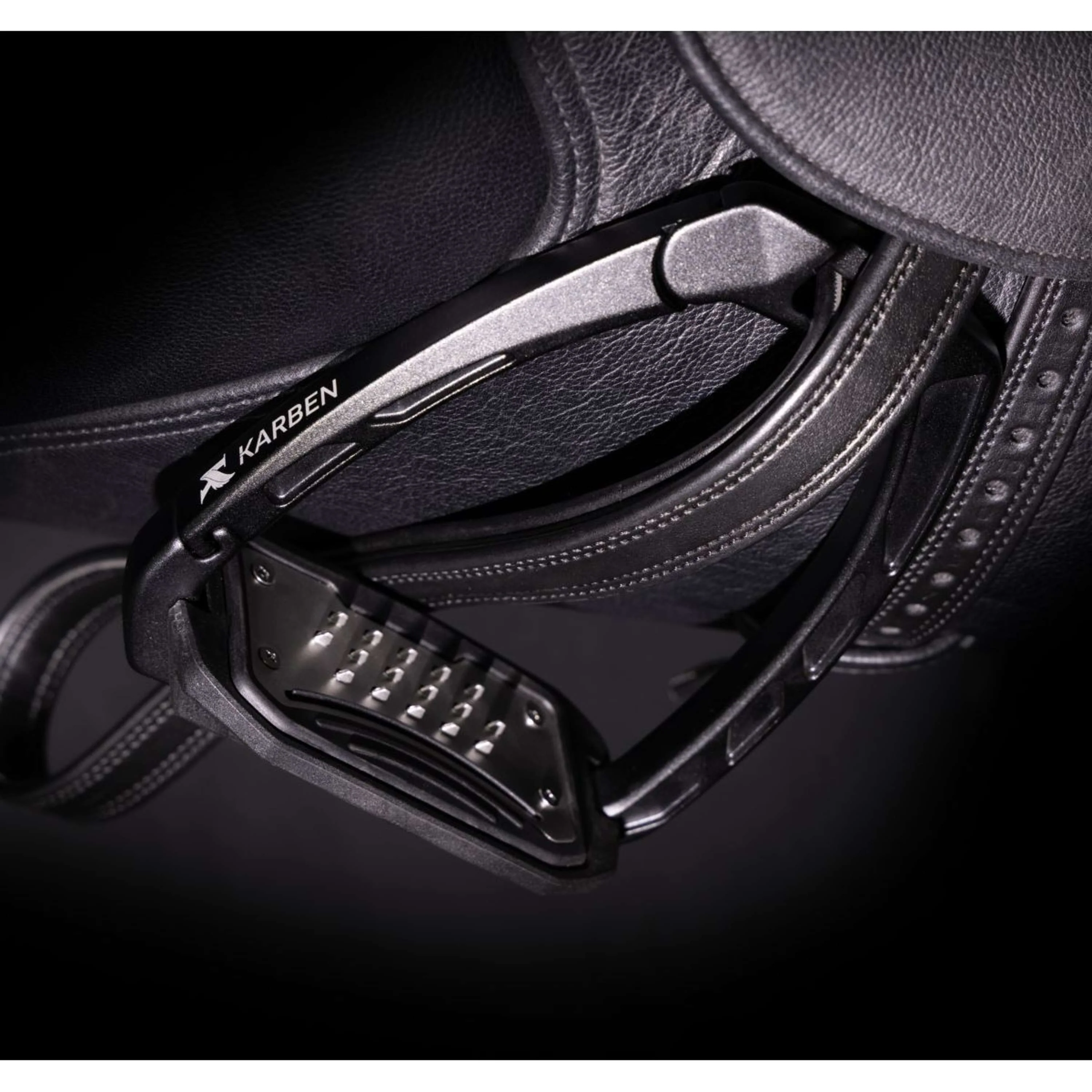 Karben by Shires Étrier Ultra Grip Noir - Image 6