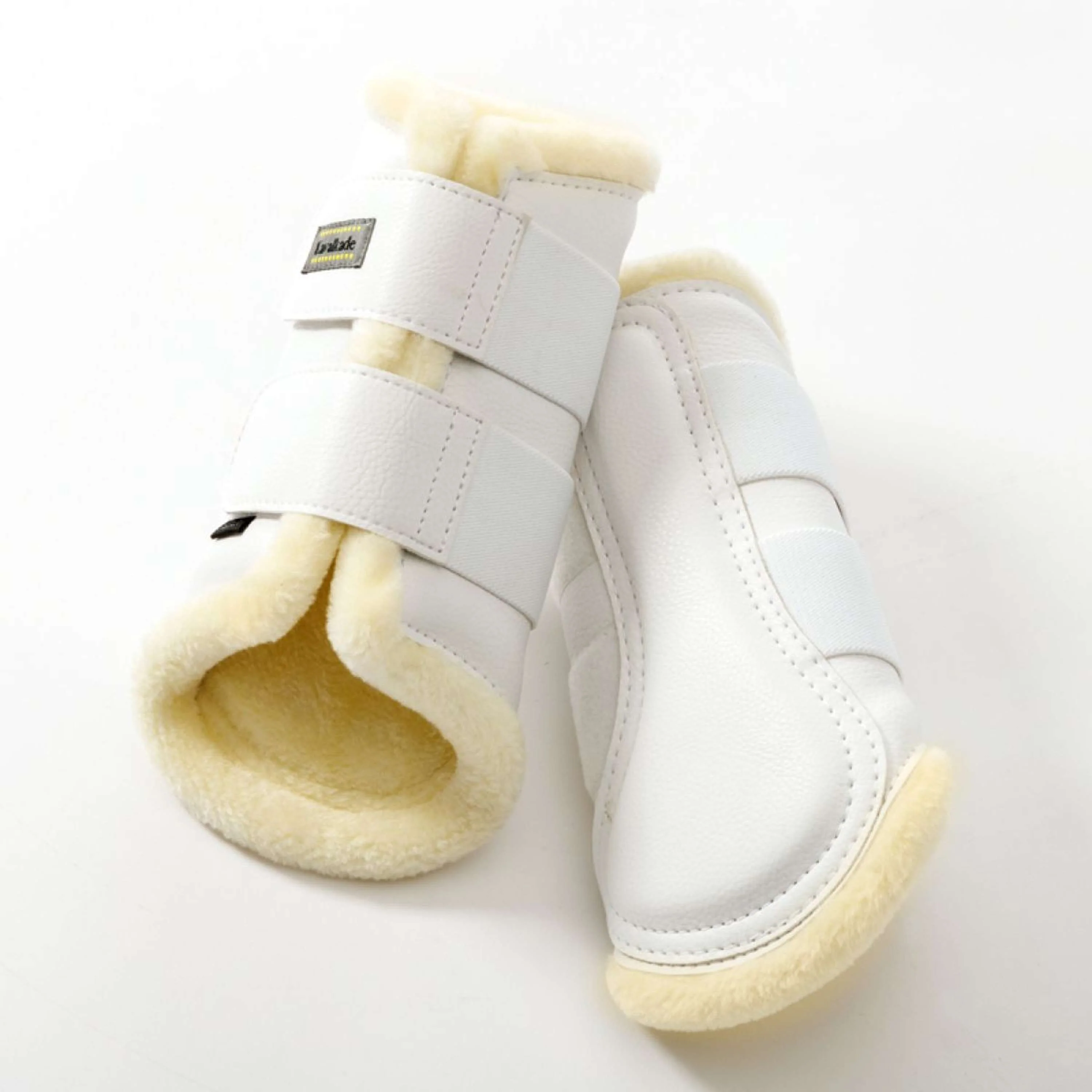 Kavalkade Dressage Boots avec Fausse Fourrure Blanc - Image 3