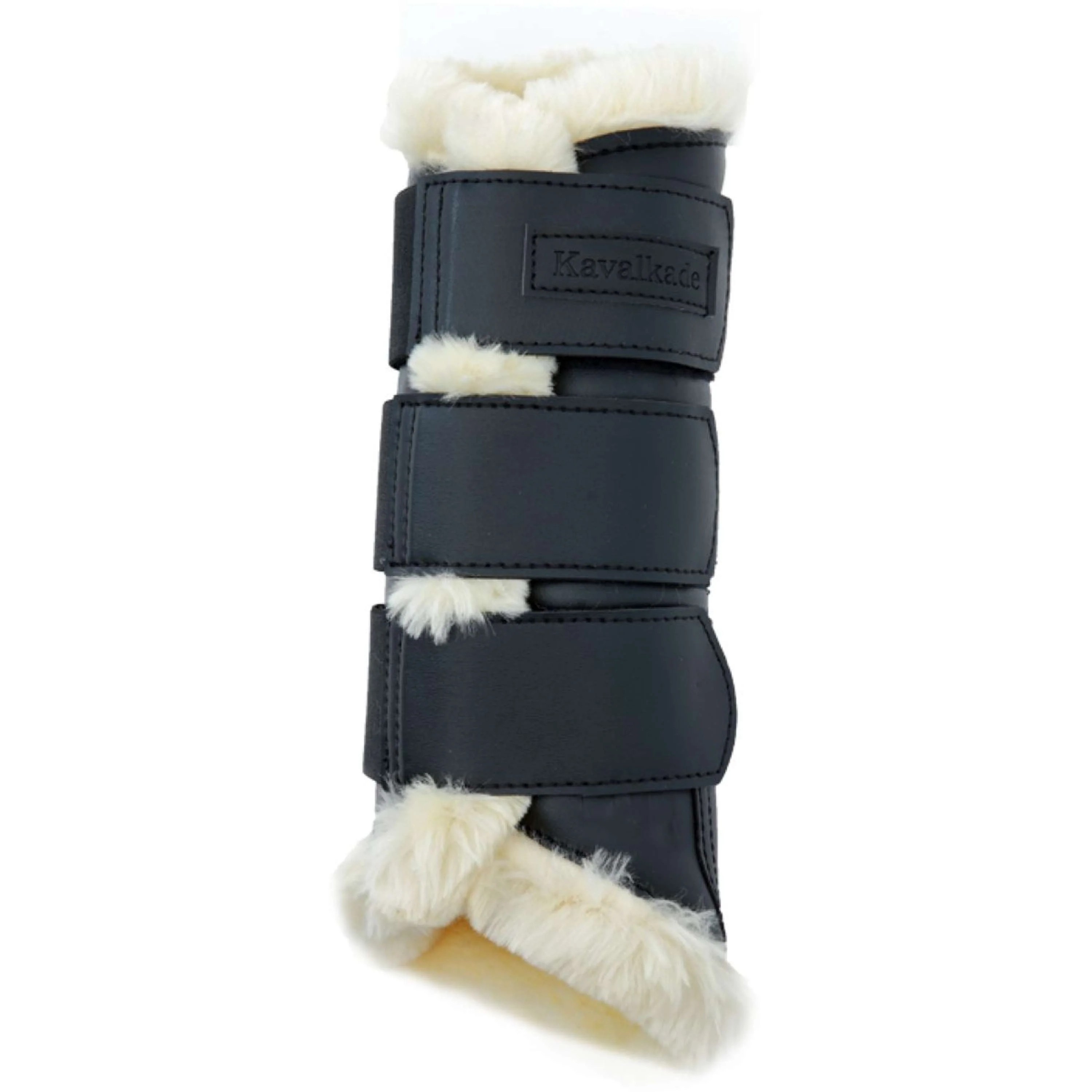 Kavalkade Dressage Boots Show Similicuir Blanc - Image 2