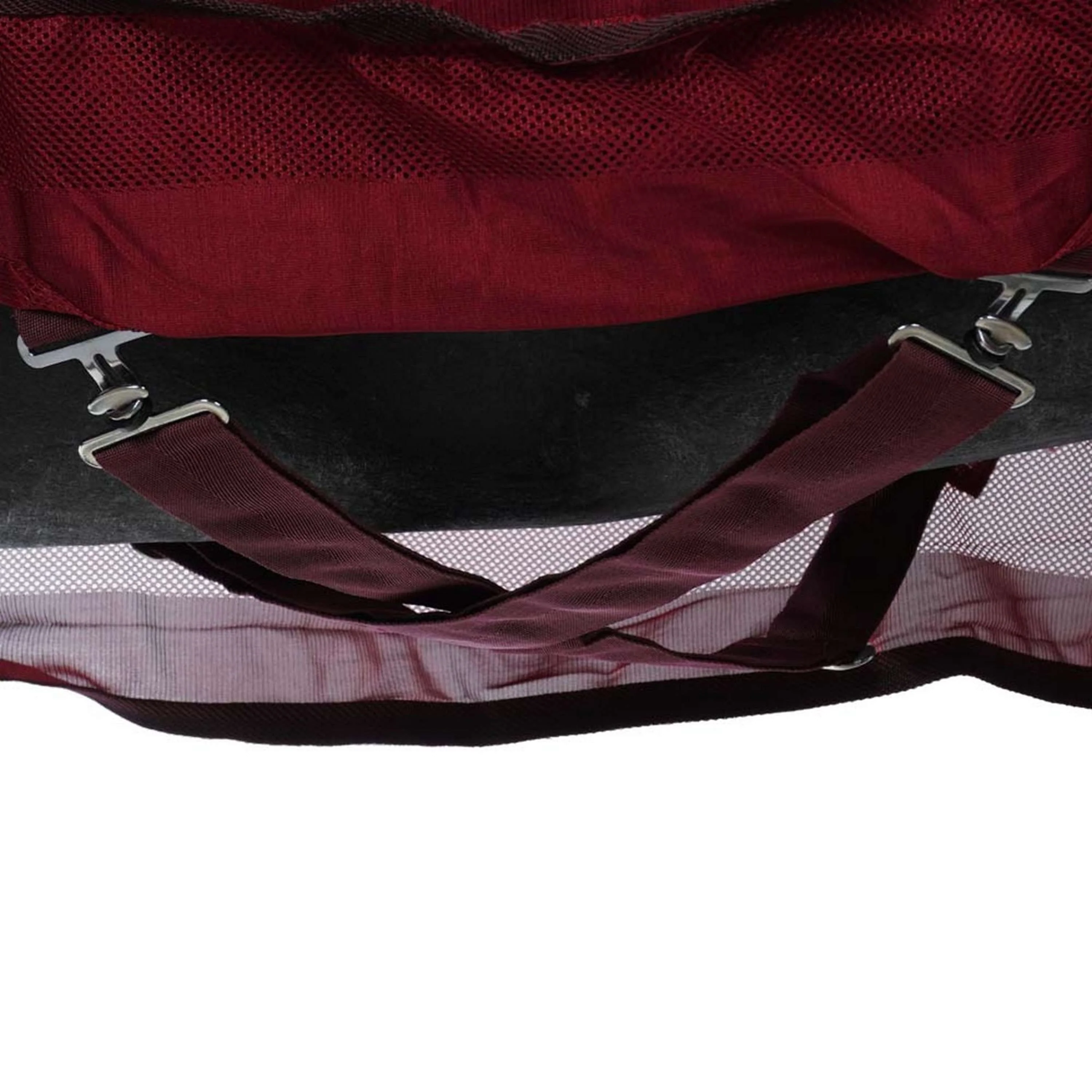 Kavalkade Couverture Anti-Mouches Stripe Bordeaux - Image 5