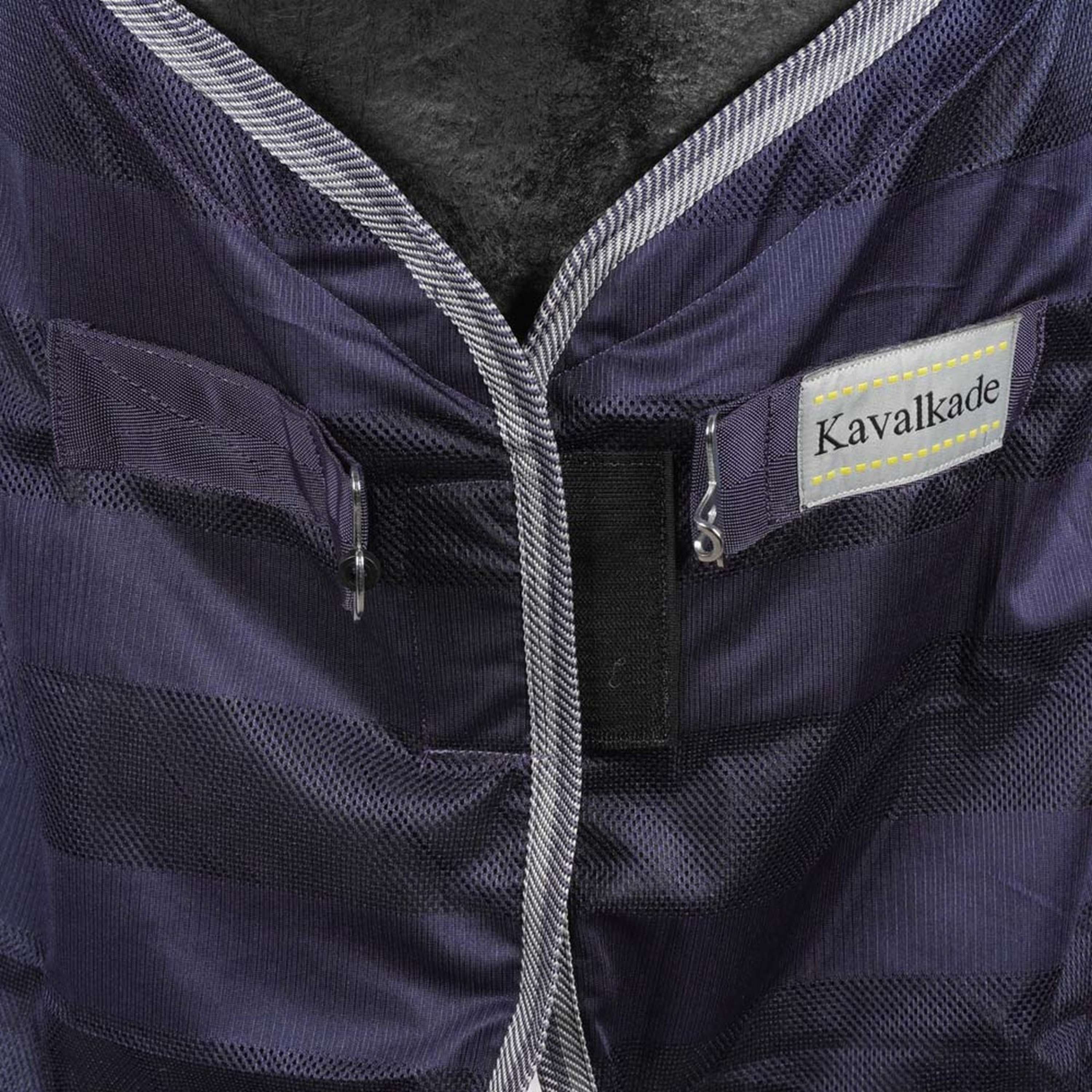 Kavalkade Couverture Anti-Mouches Stripe Marin - Image 5