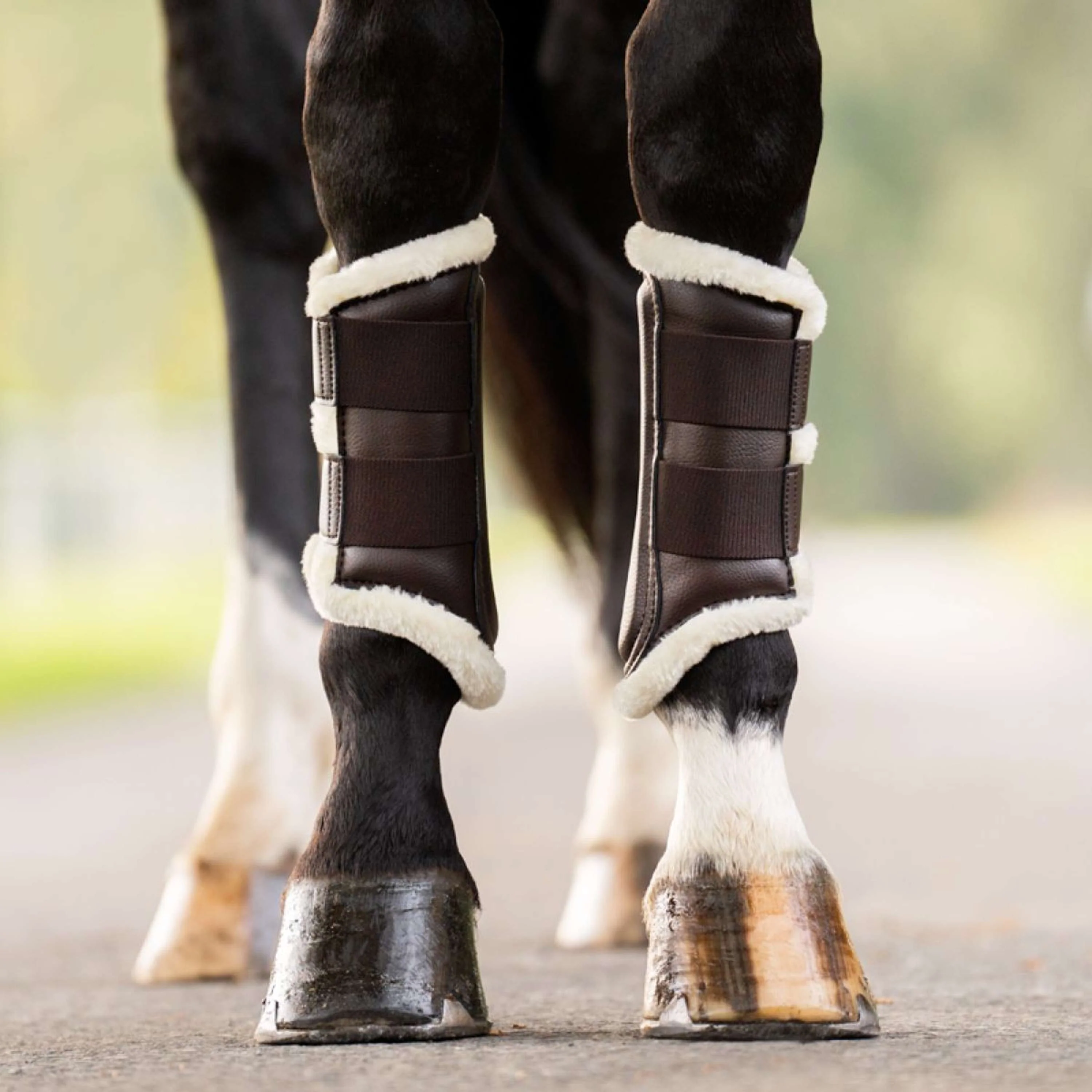 Kavalkade Dressage Boots Anatomic Faux Fur Marron/beige - Image 2