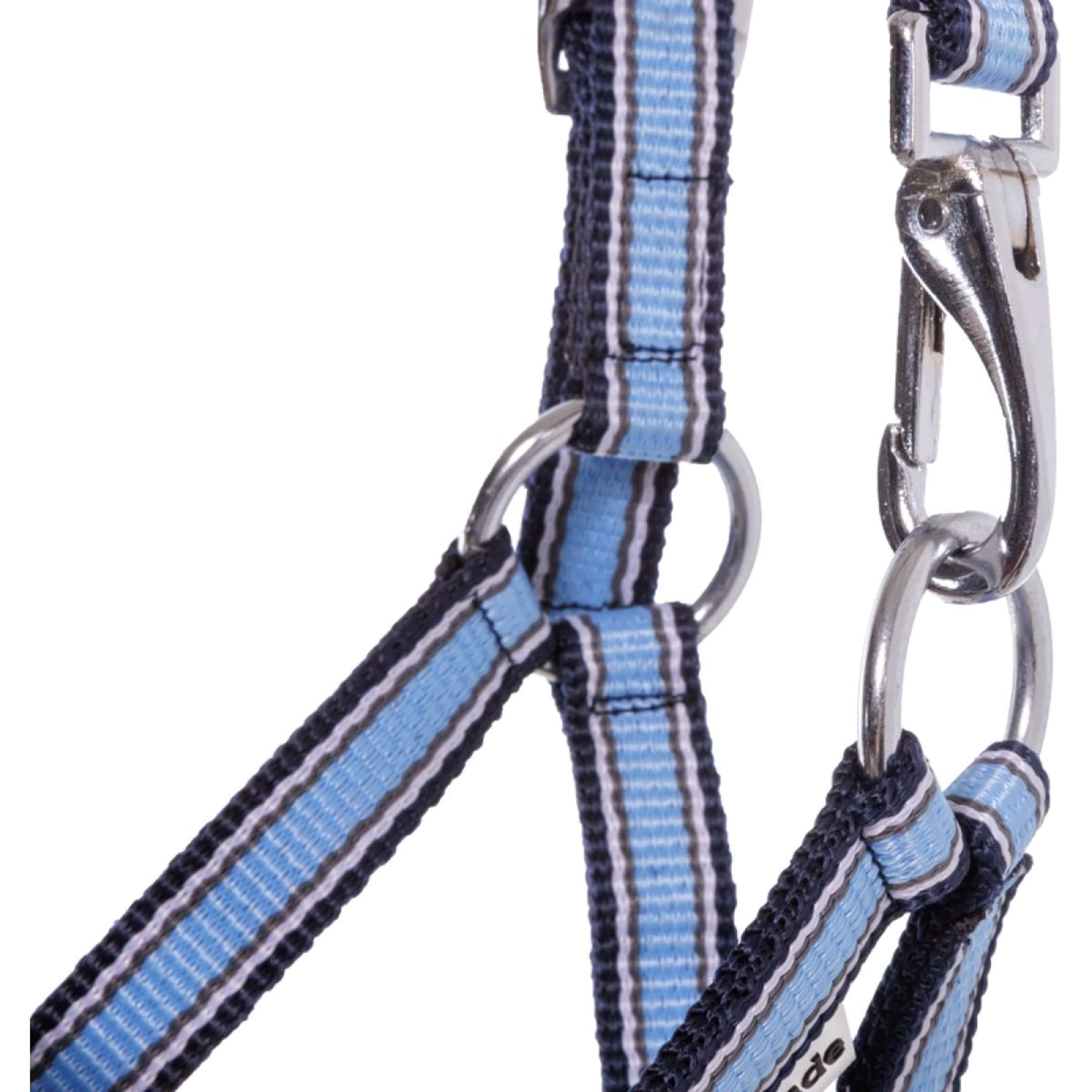 Kavalkade Licol Foal/Yearling Bleu clair/bleu marine/blanc - Image 3