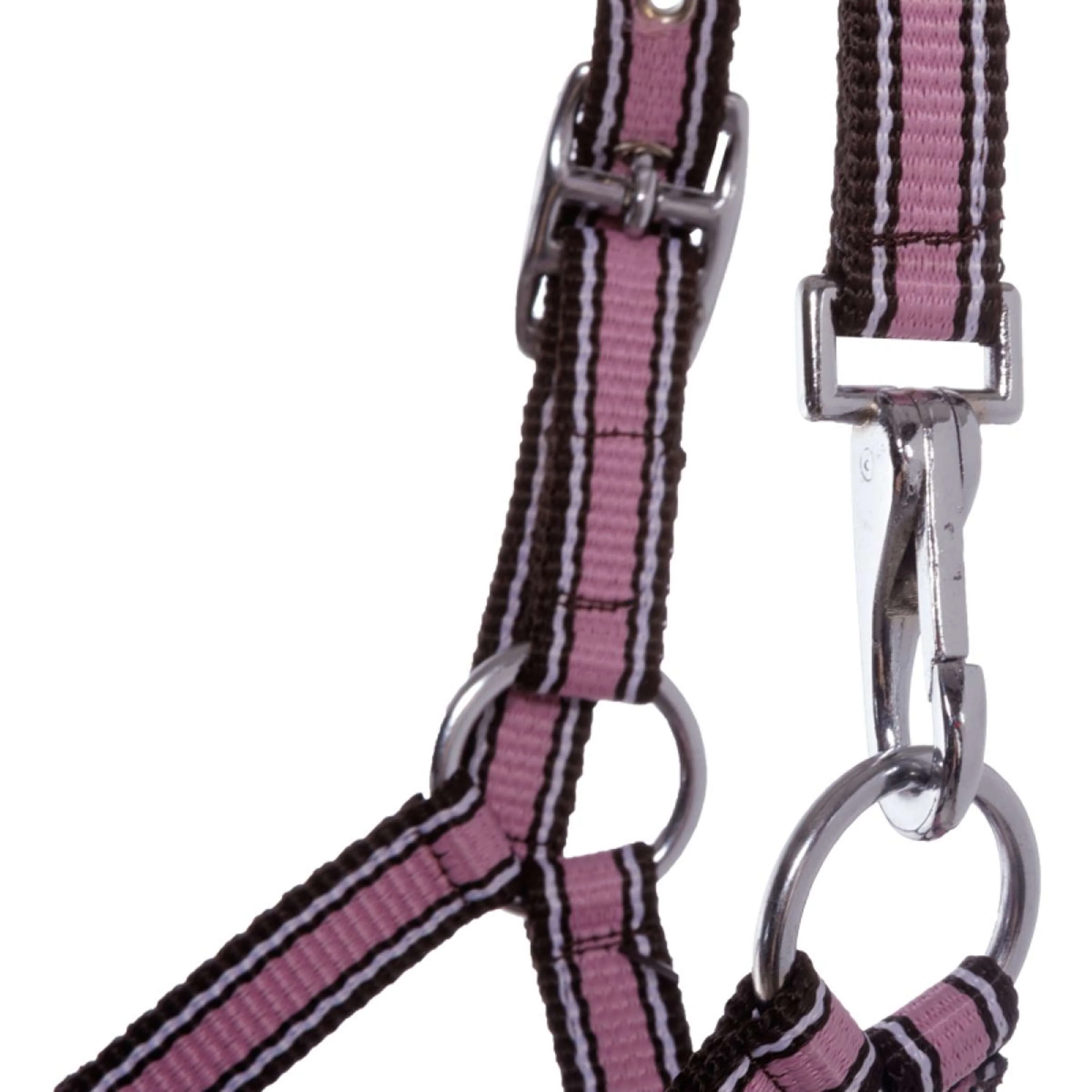 Kavalkade Licol Foal/Yearling Rose/Marron/Blanc - Image 3