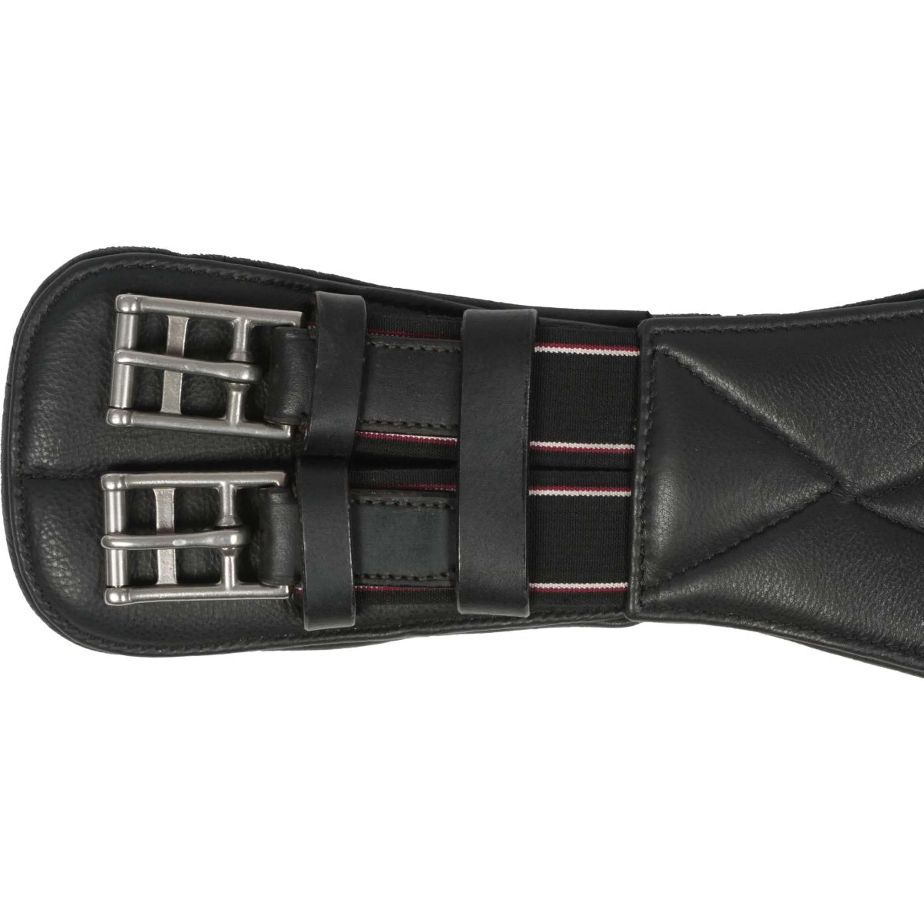 Kavalkade Sangle Cuir Doux Élastique Noir - Image 3