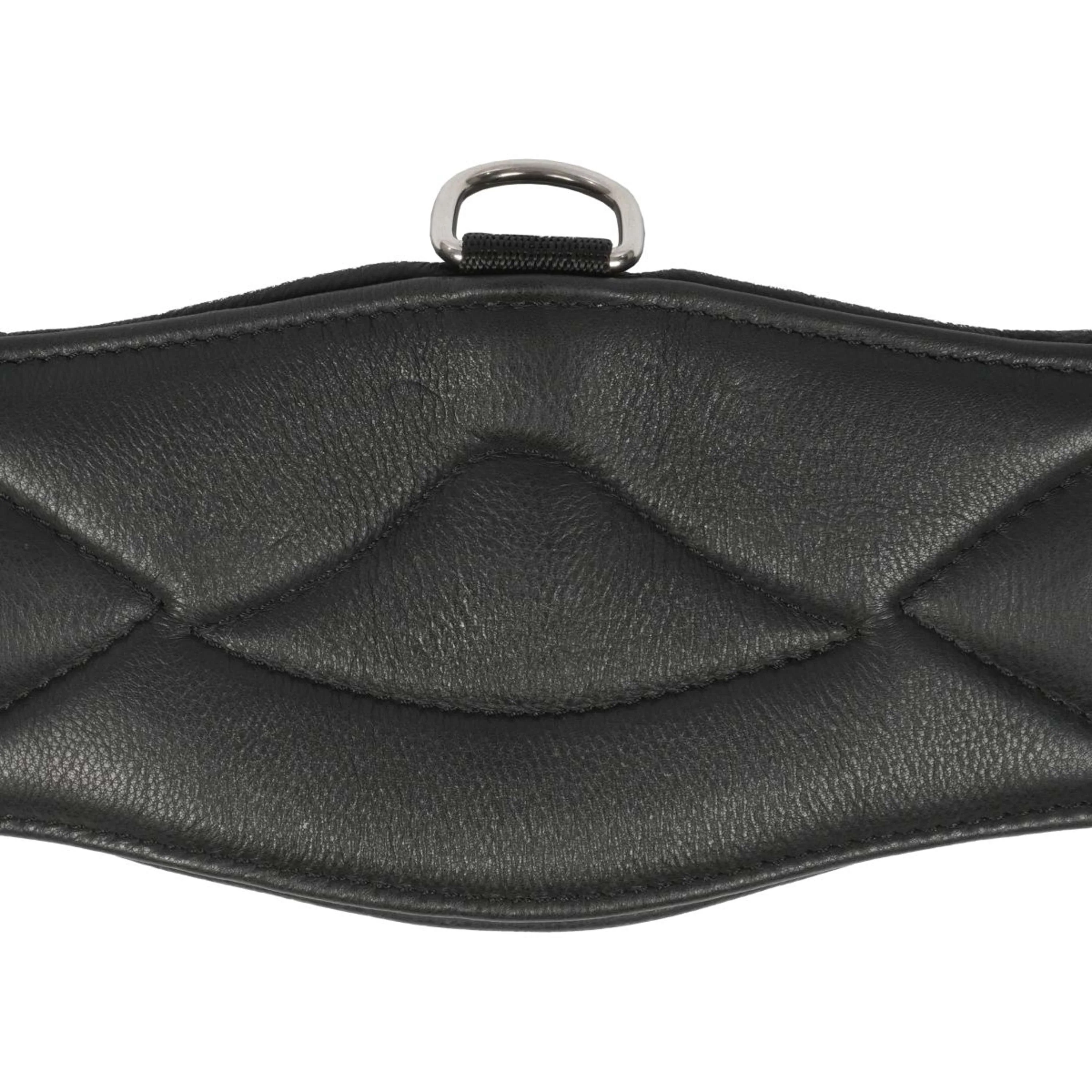 Kavalkade Sangle Cuir Doux Élastique Noir - Image 4
