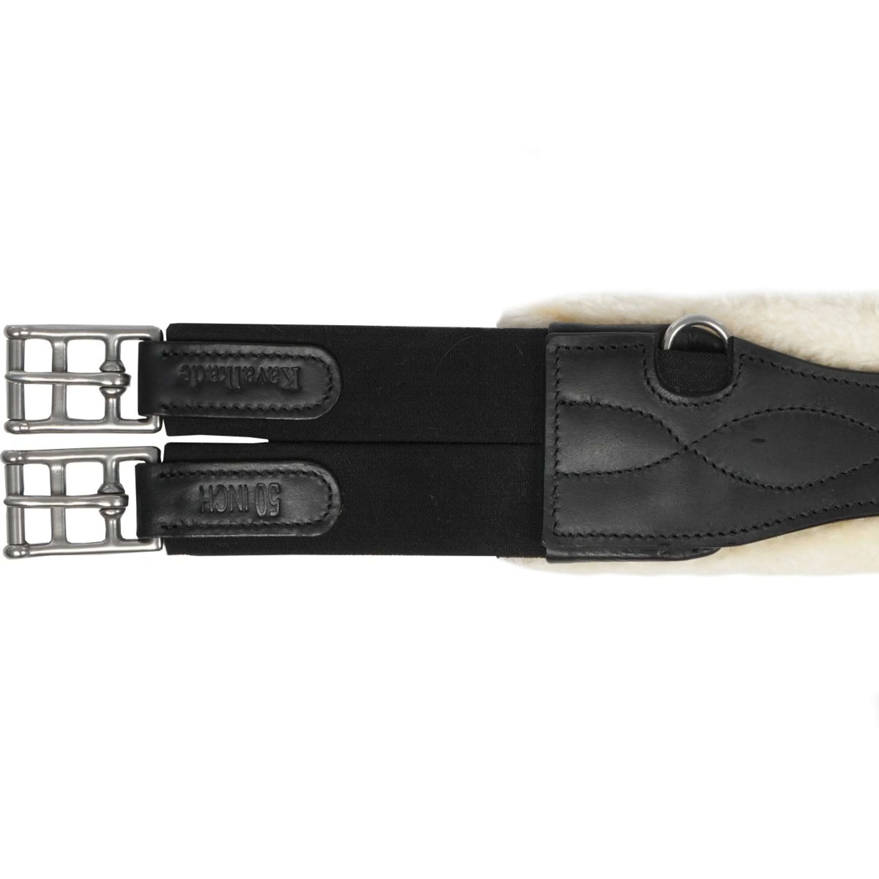 Kavalkade Sangle Foster Comfort Fausse Fourrure Longue Noir - Image 3