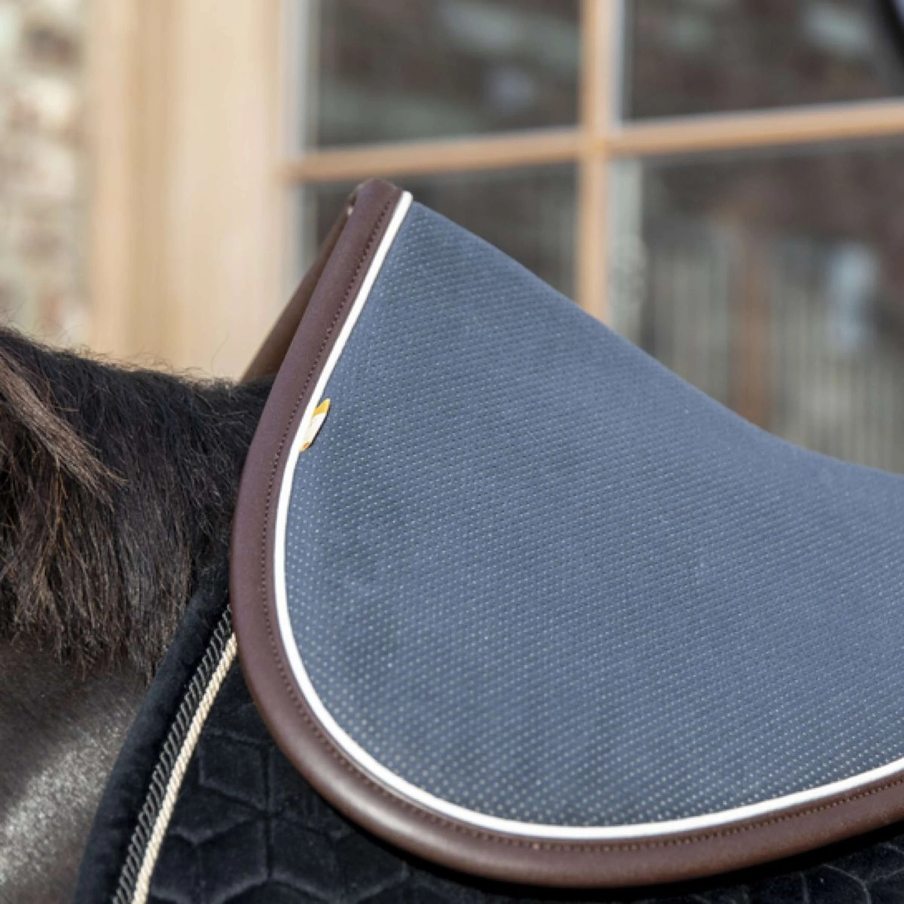 Kentucky Amortisseur Halfpad Anatomic Absorb Navy/White/Brown - Image 2