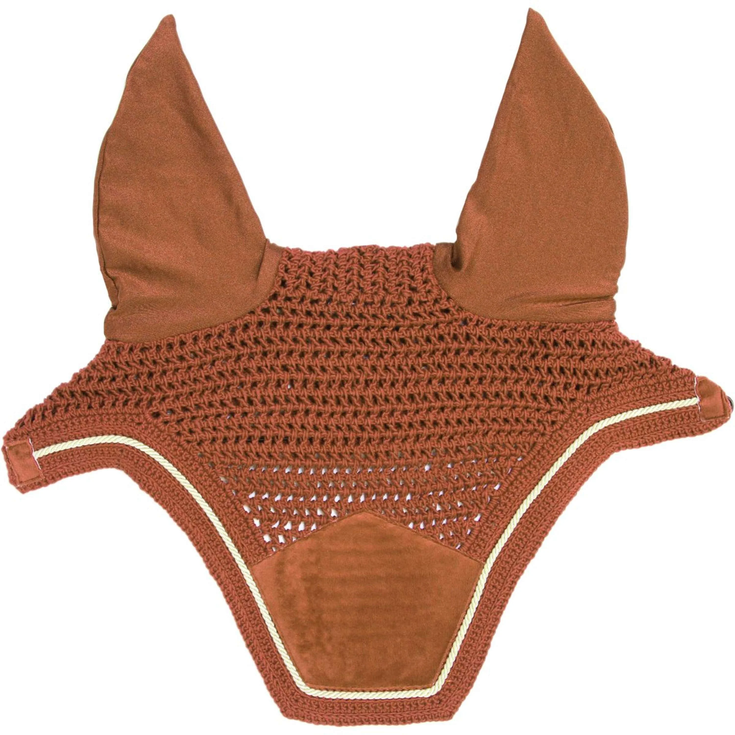 Kentucky Bonnet Anti-Mouches Wellington Velours Orange - Image 3