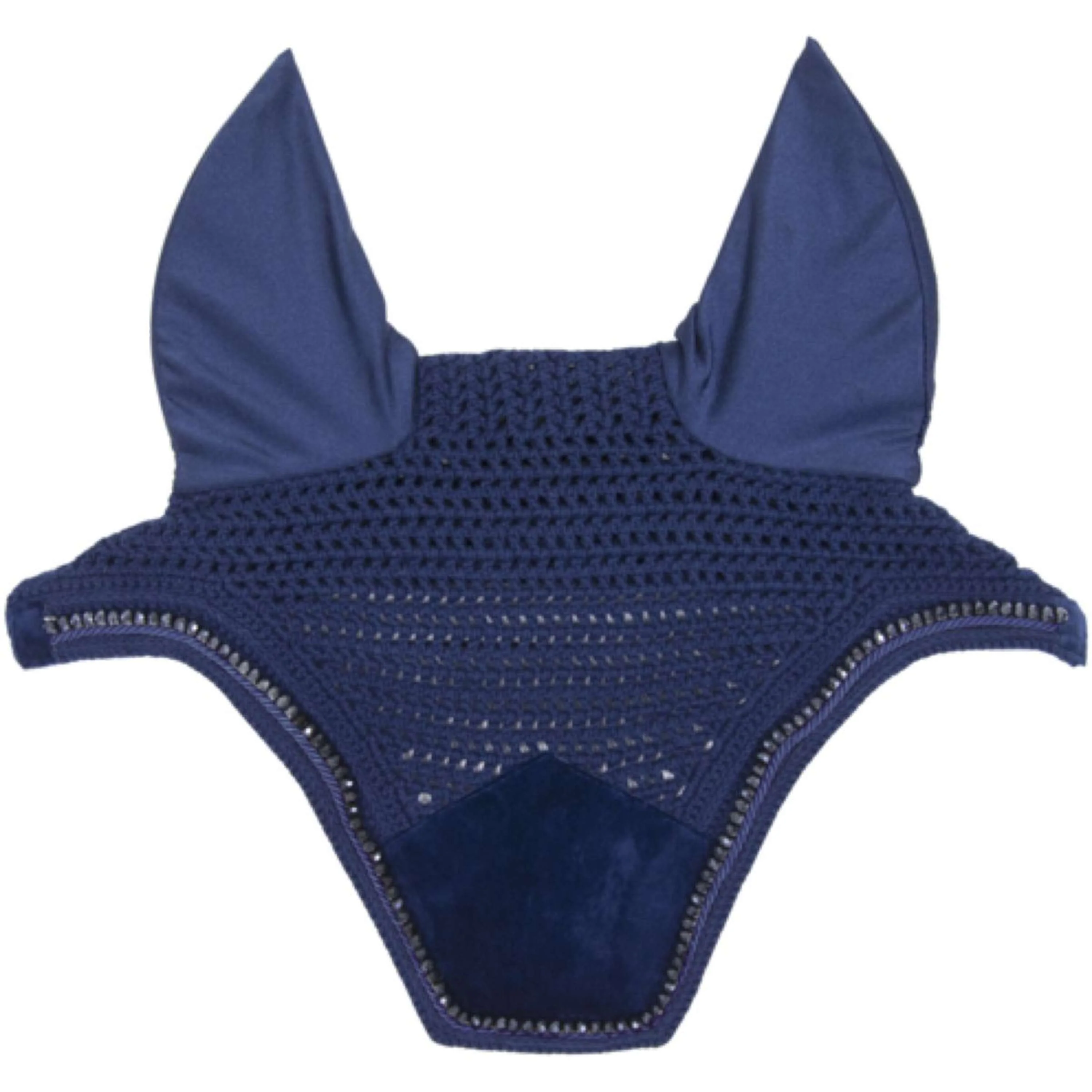 Kentucky Bonnet Anti-Mouches Wellington velours Pearls Marin - Image 3