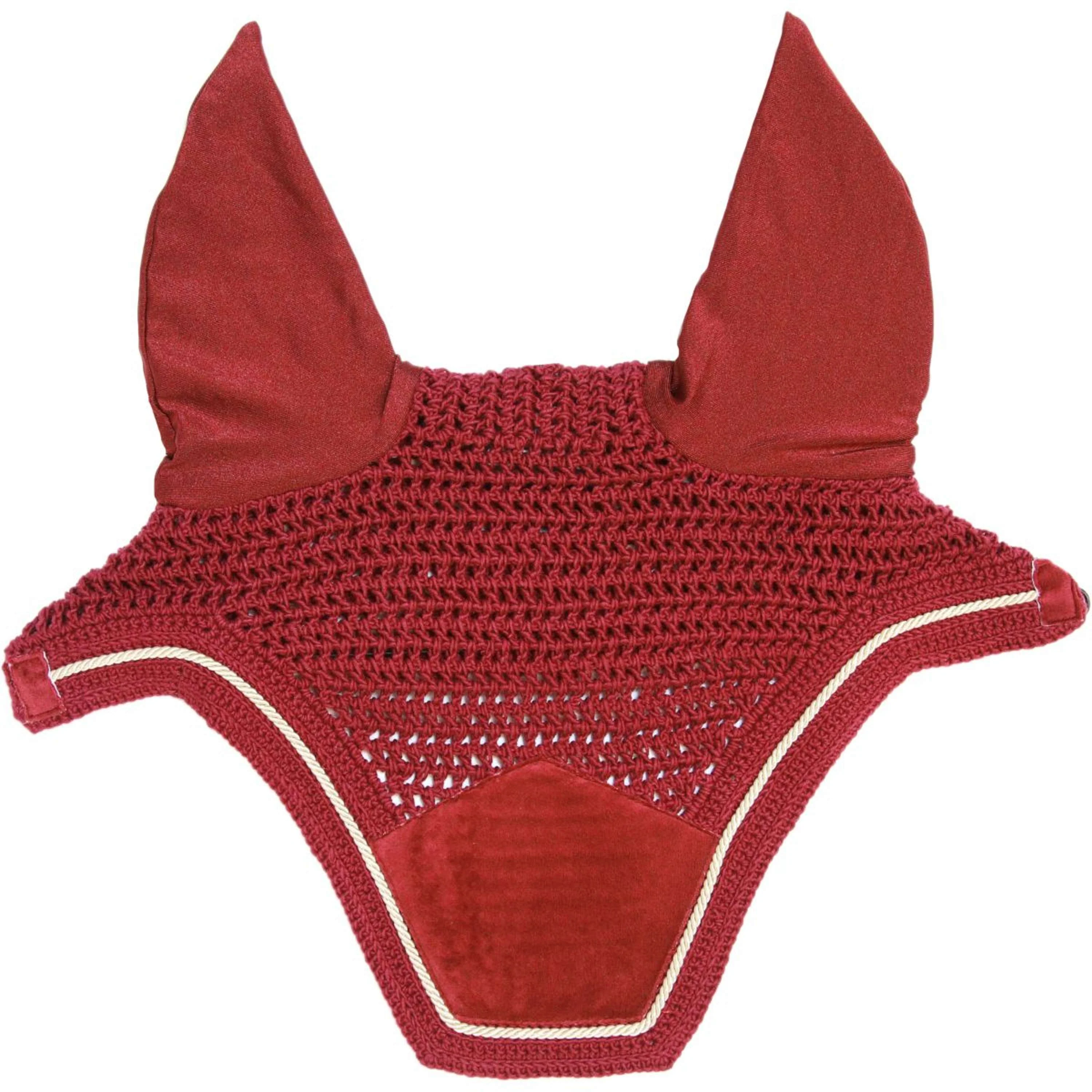 Kentucky Bonnet Anti-Mouches Wellington Velours Rouge - Image 2