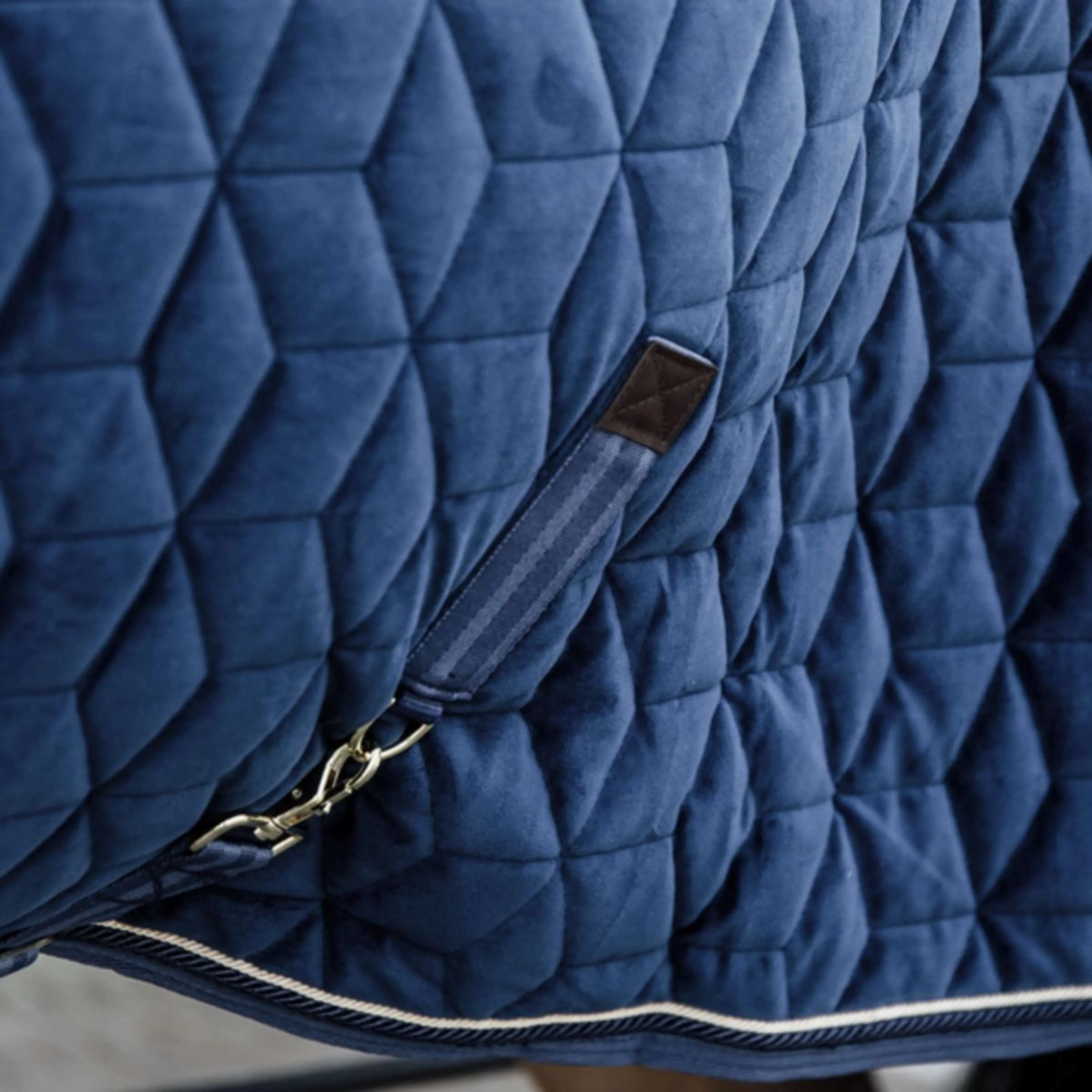 Kentucky Couverture de Concours velours 160g Marin - Image 3