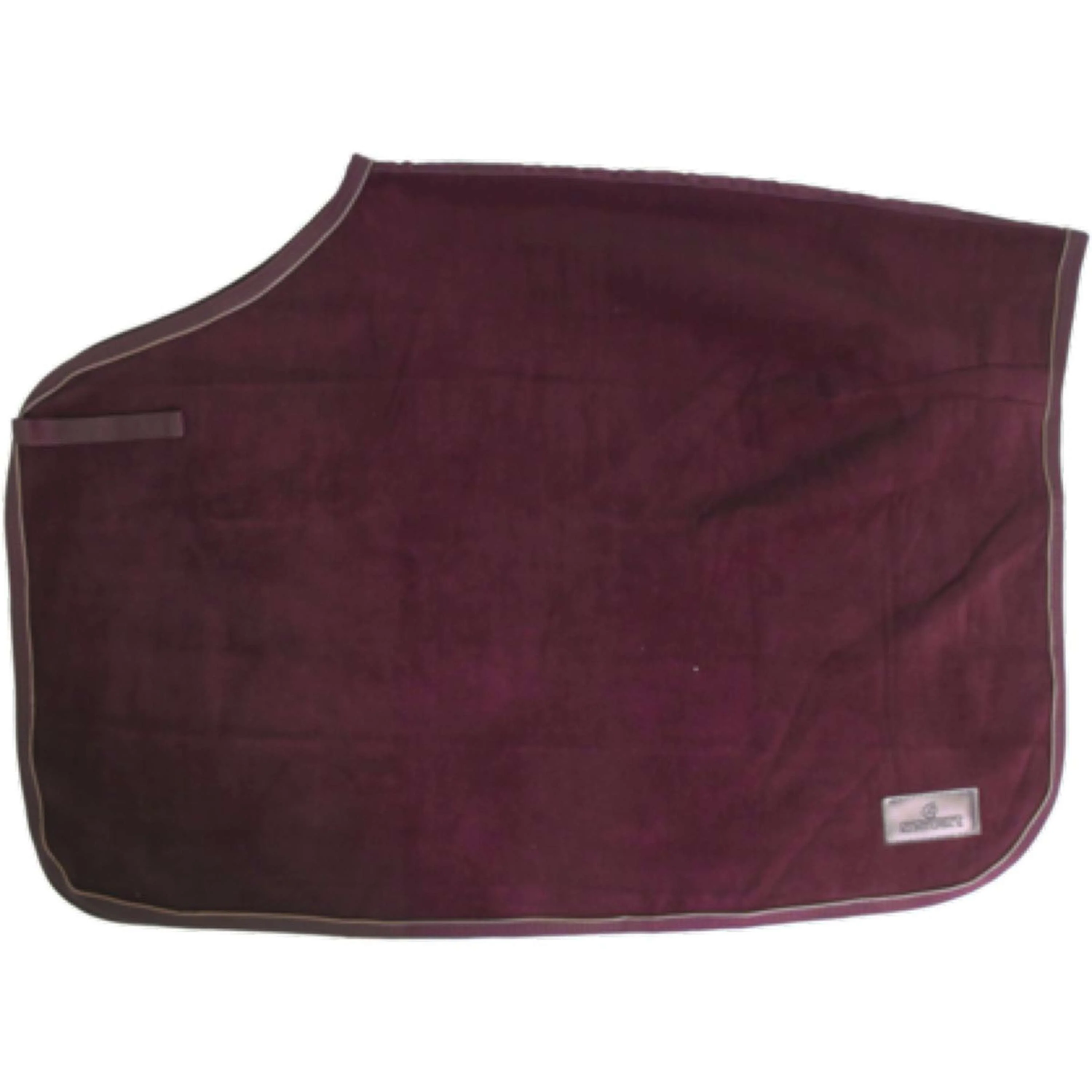 Kentucky Couvre-reins Carré Heavy Fleece Bordeaux - Image 9