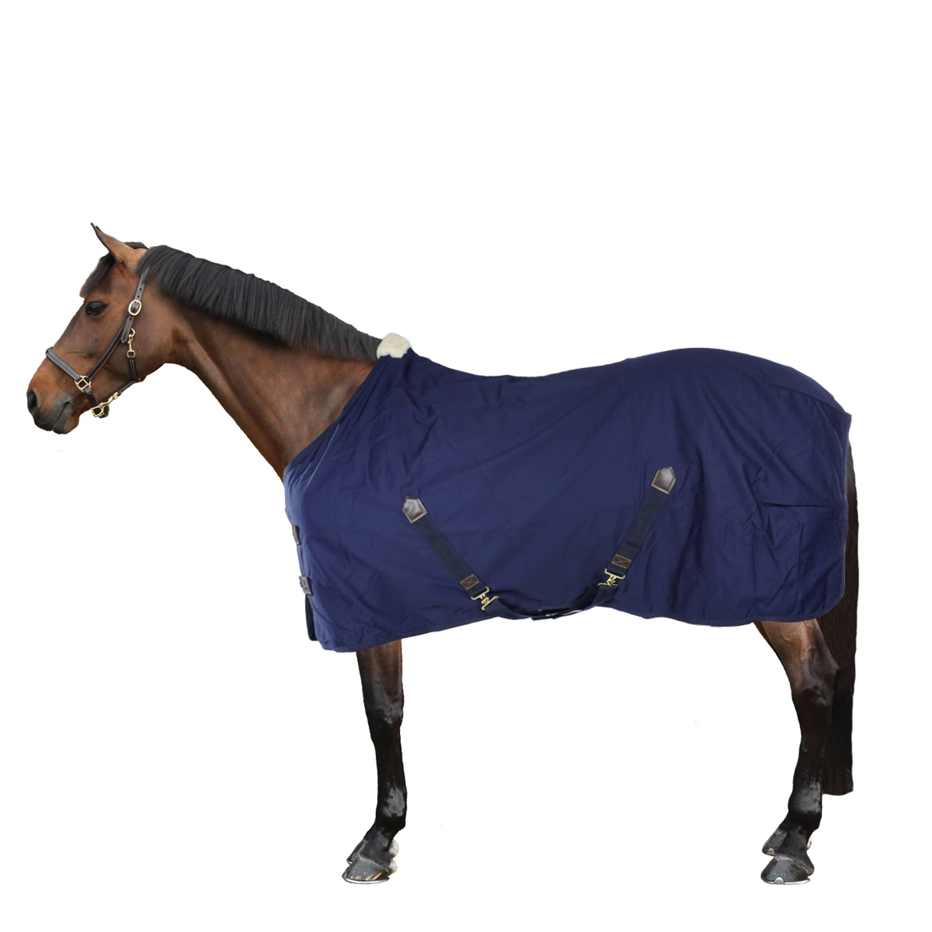 Kentucky Couverture en Coton Marin - Image 3