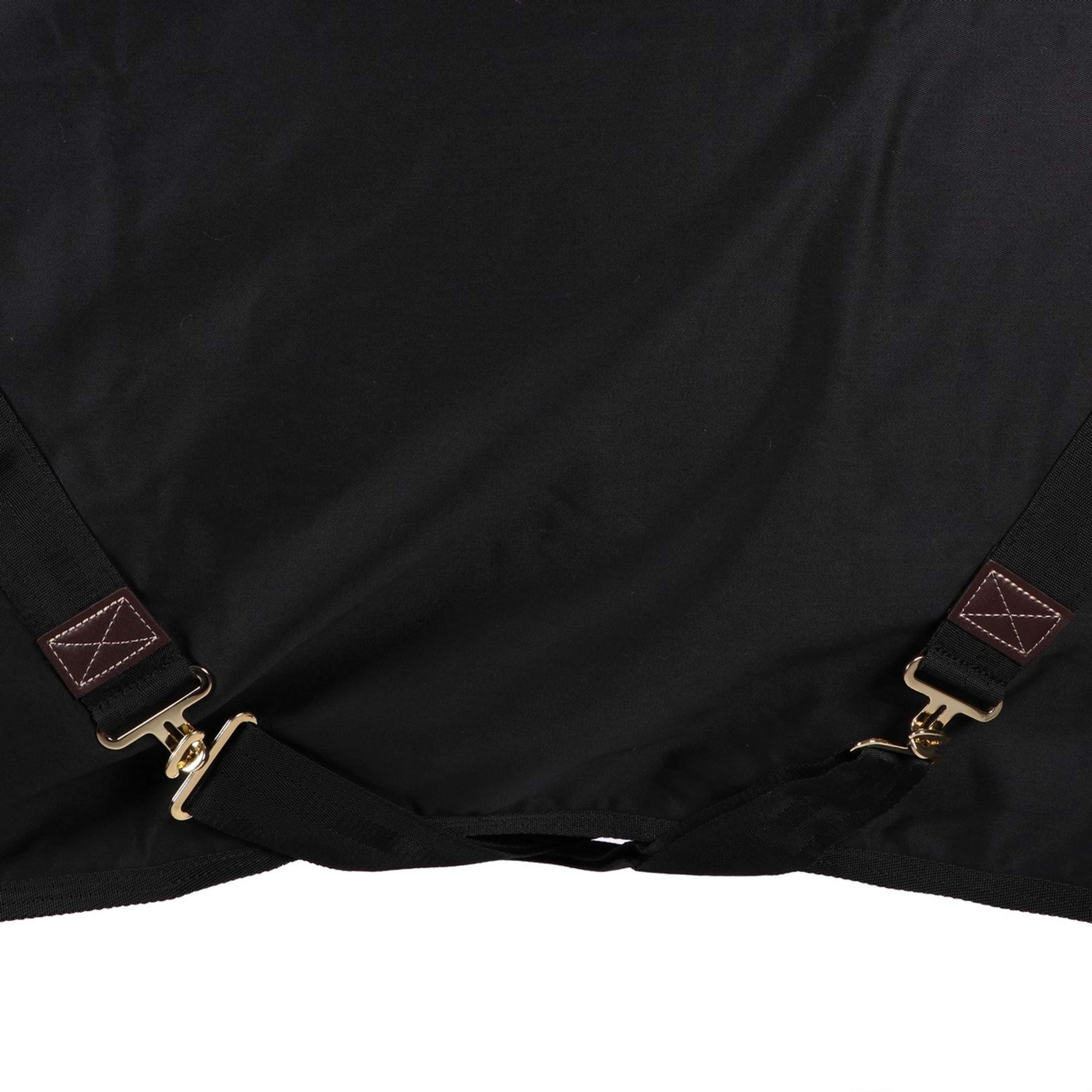 Kentucky Couverture en Coton Noir - Image 6