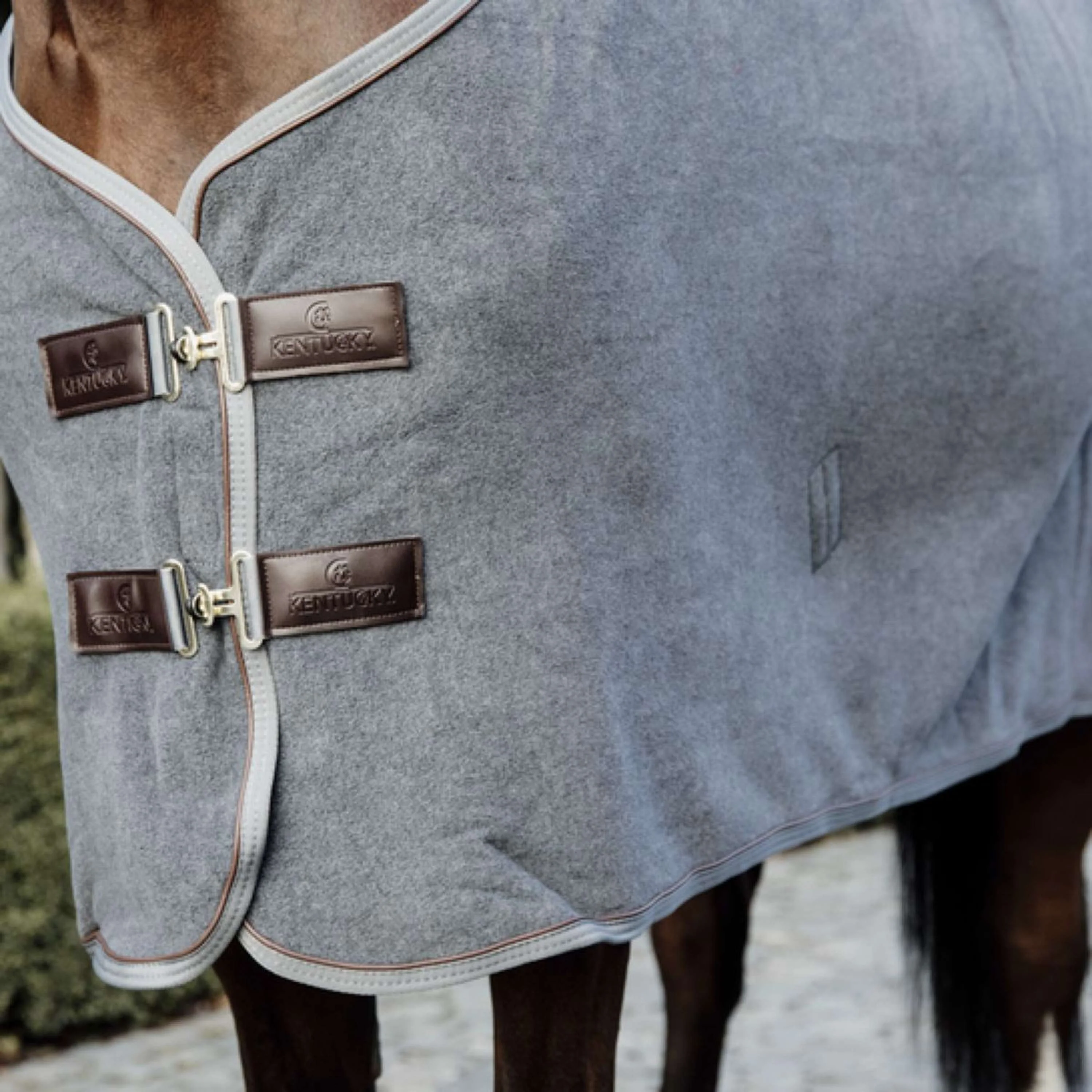 Kentucky Couverture Polaire Heavy Gris - Image 3