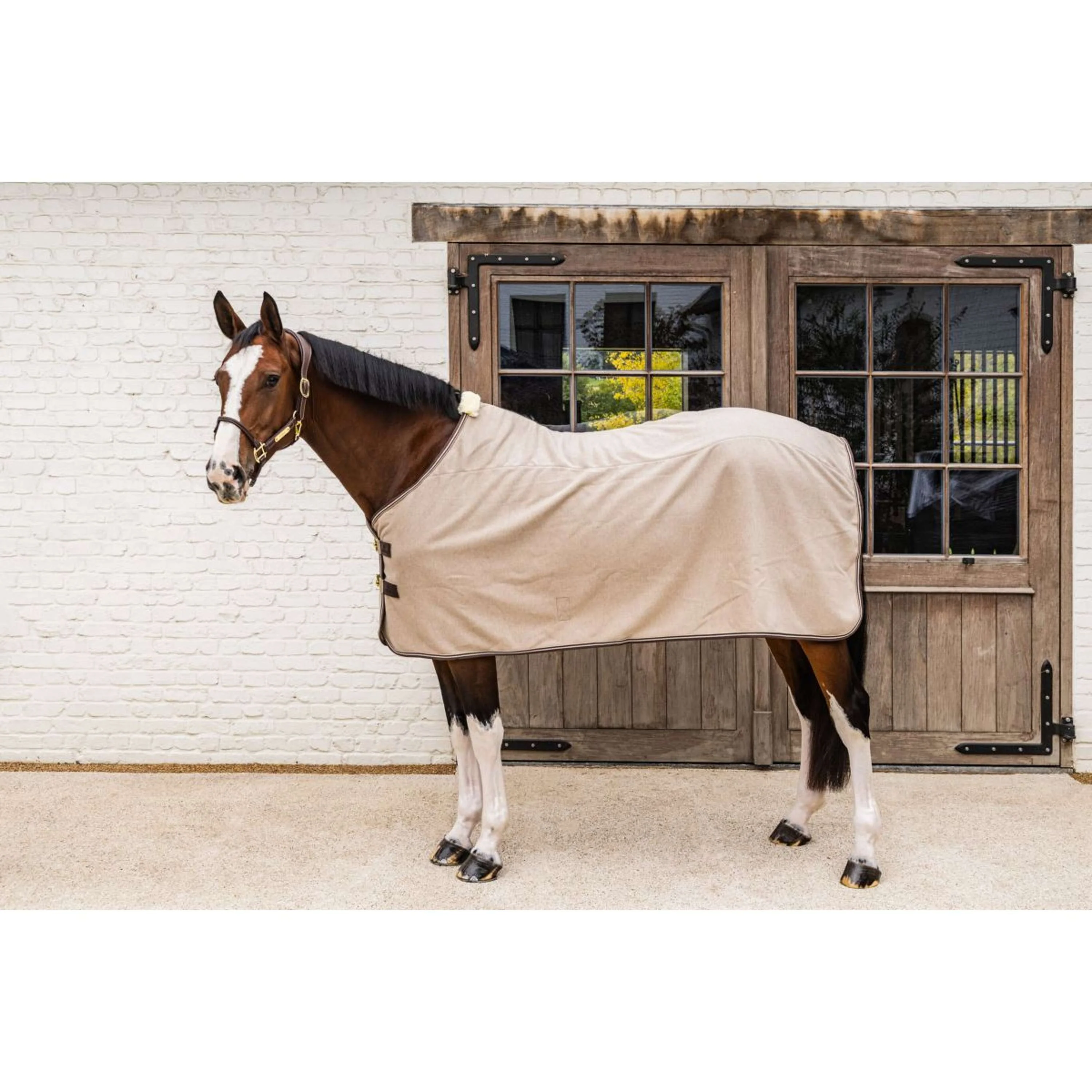 Kentucky Couverture Polaire Heavy Melange Beige - Image 2