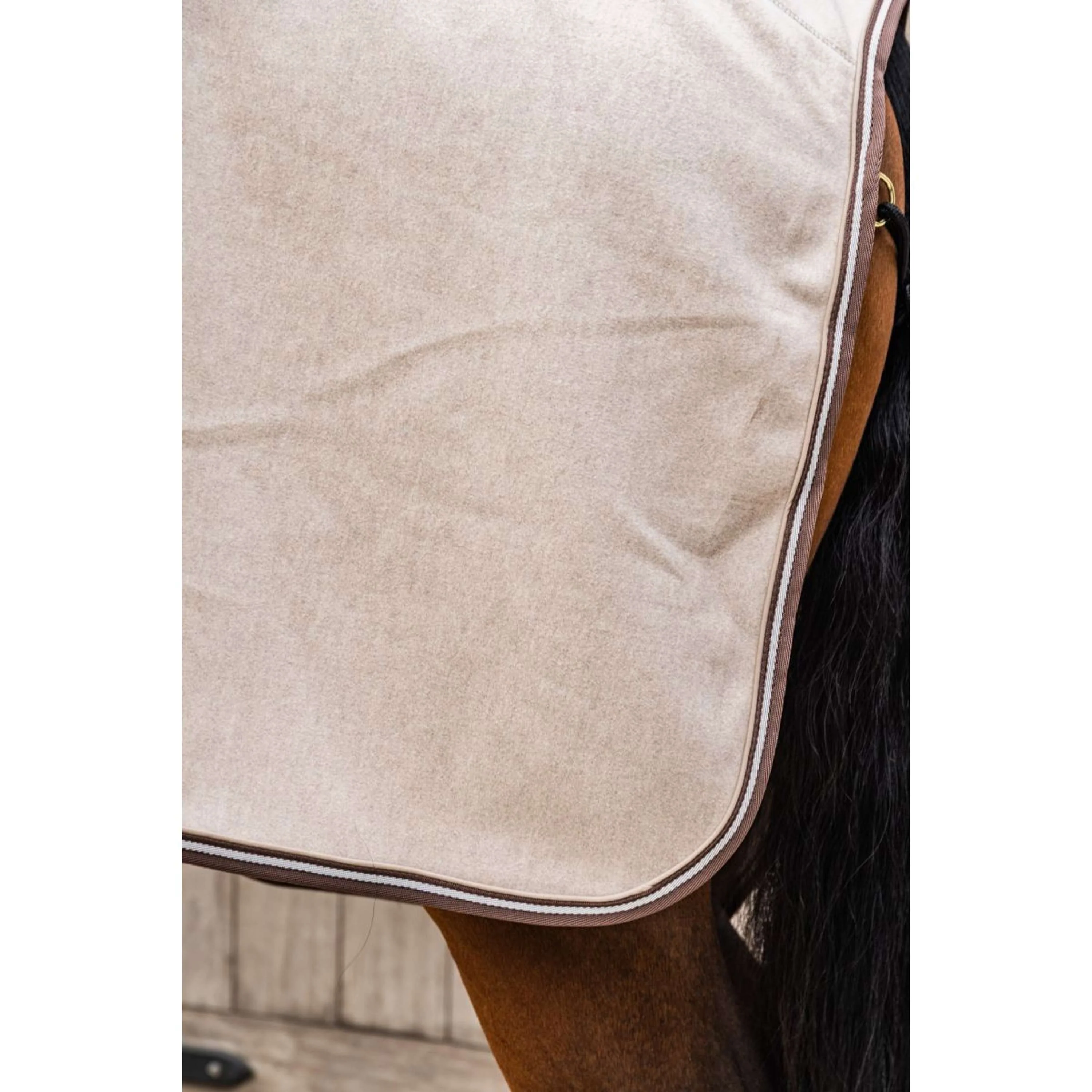 Kentucky Couverture Polaire Heavy Melange Beige - Image 5