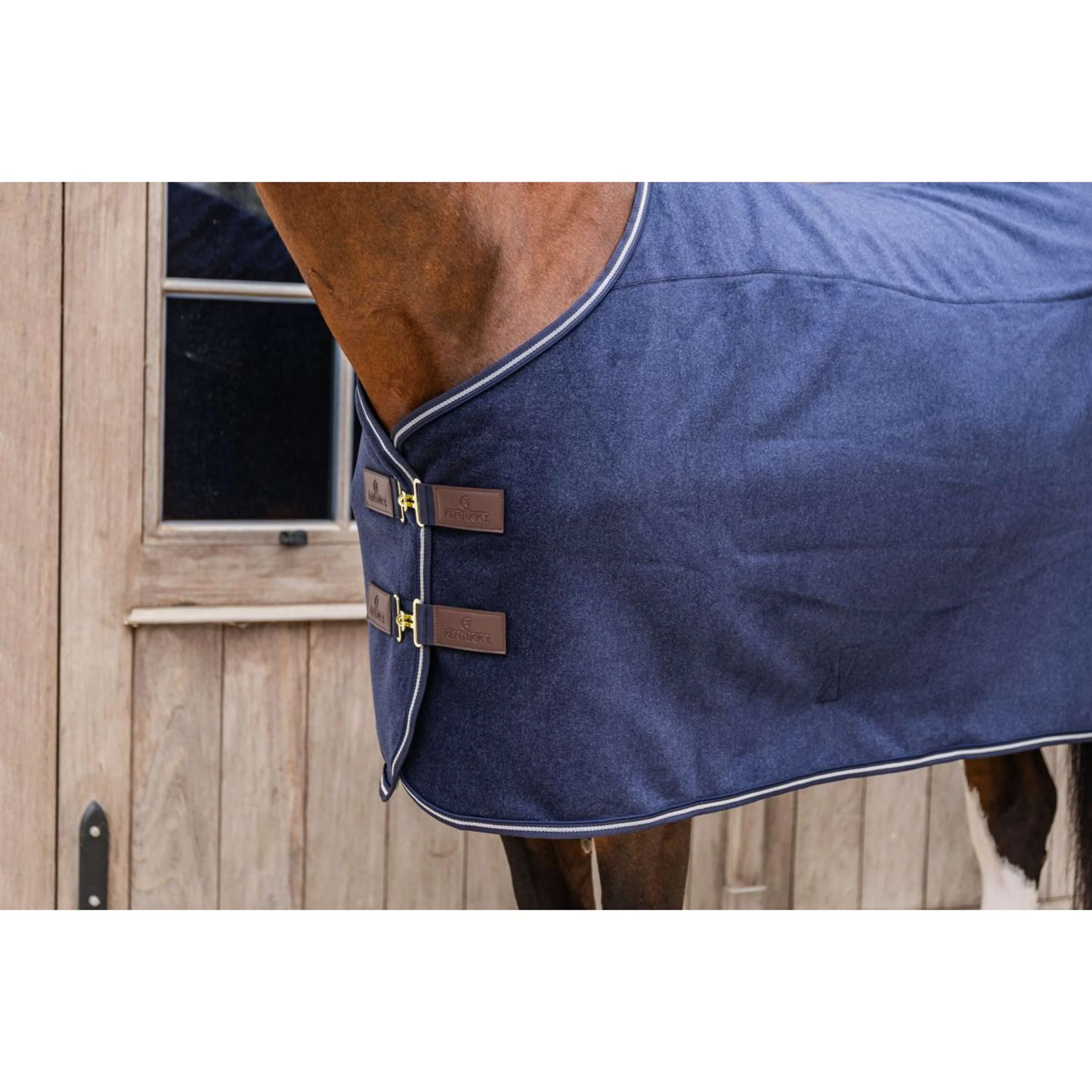 Kentucky Couverture Polaire Heavy Melange Marin - Image 4