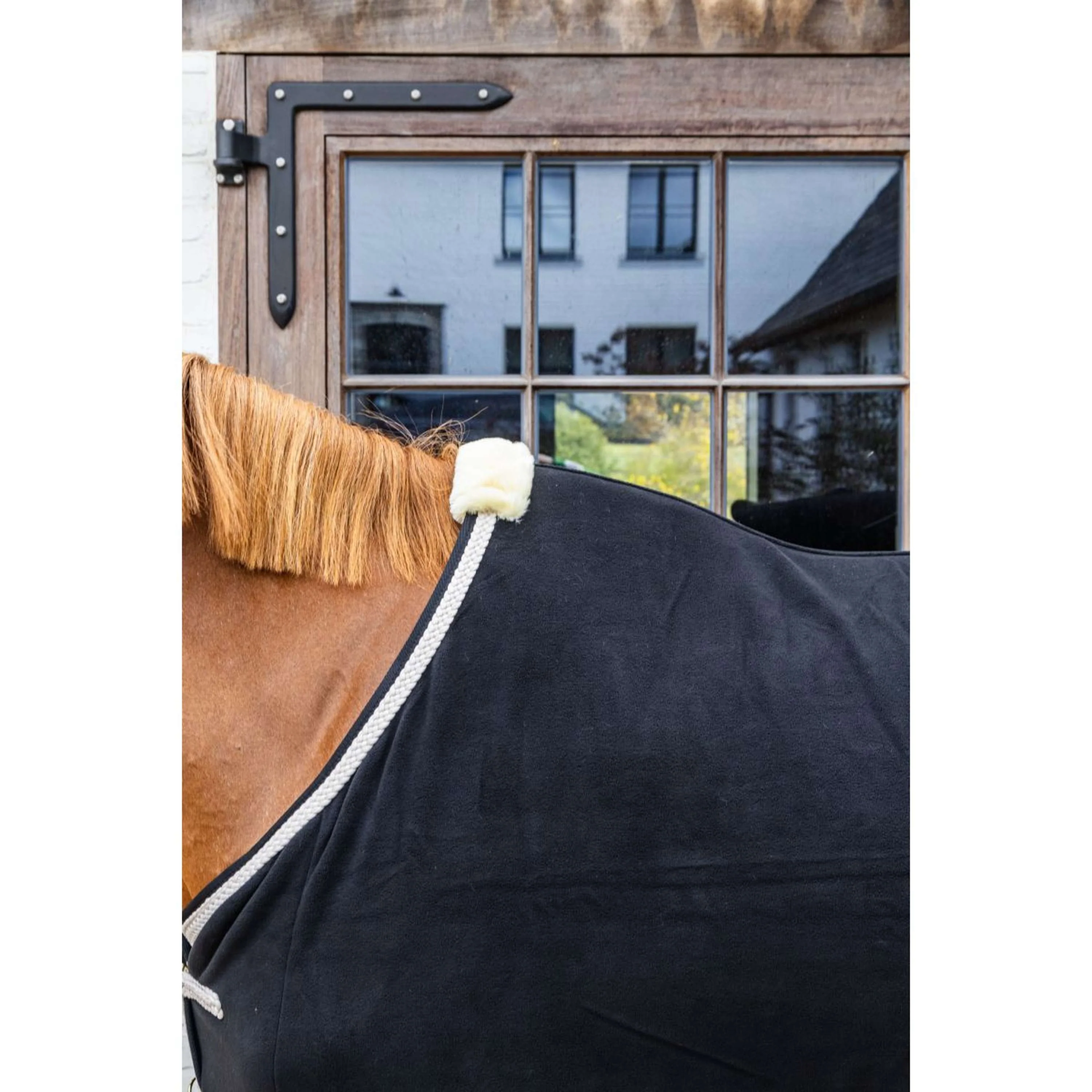 Kentucky Couverture Polaire Plaited Noir - Image 6