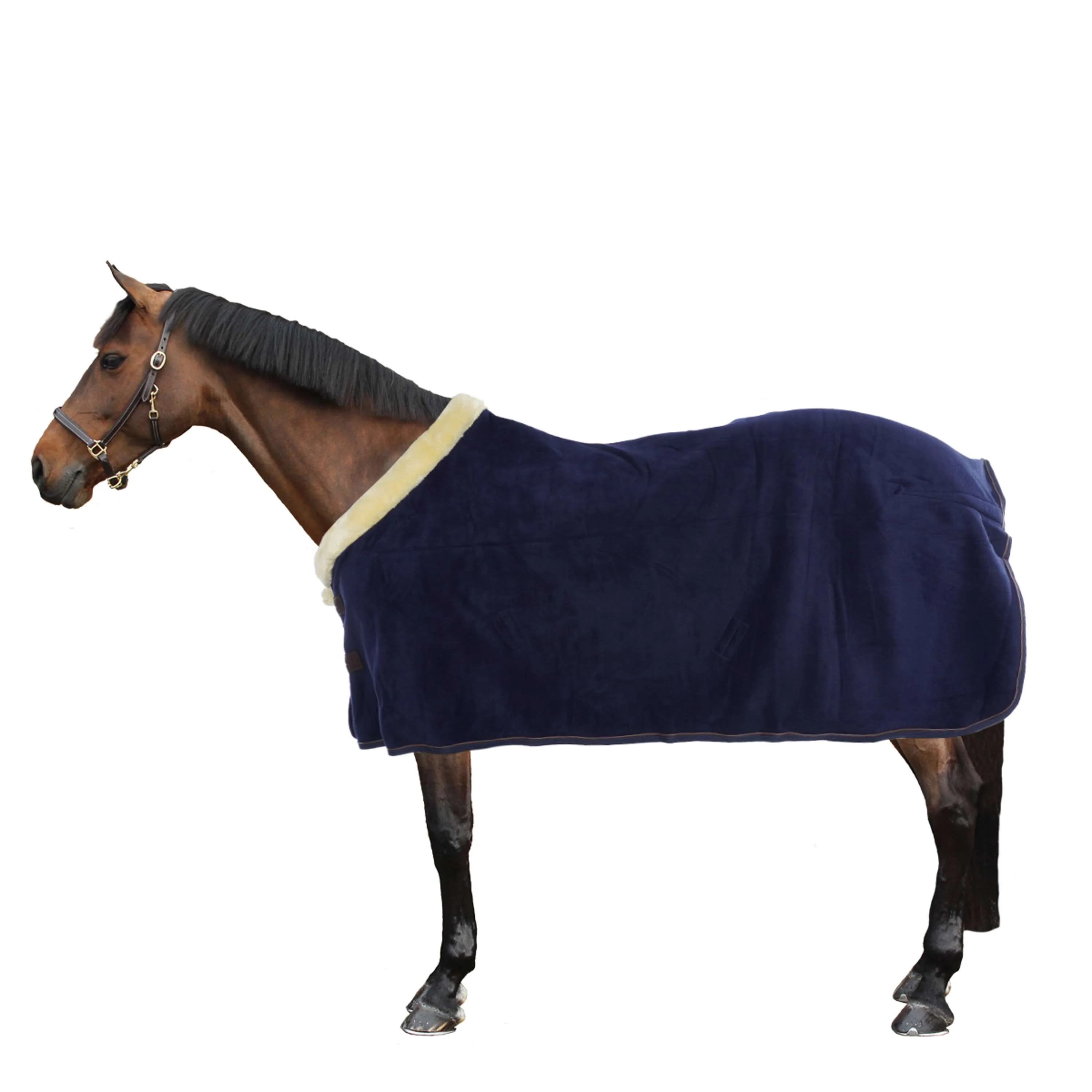 Kentucky Couvertures Anti-Transpiration Show Fleece Heavy Marin - Image 4