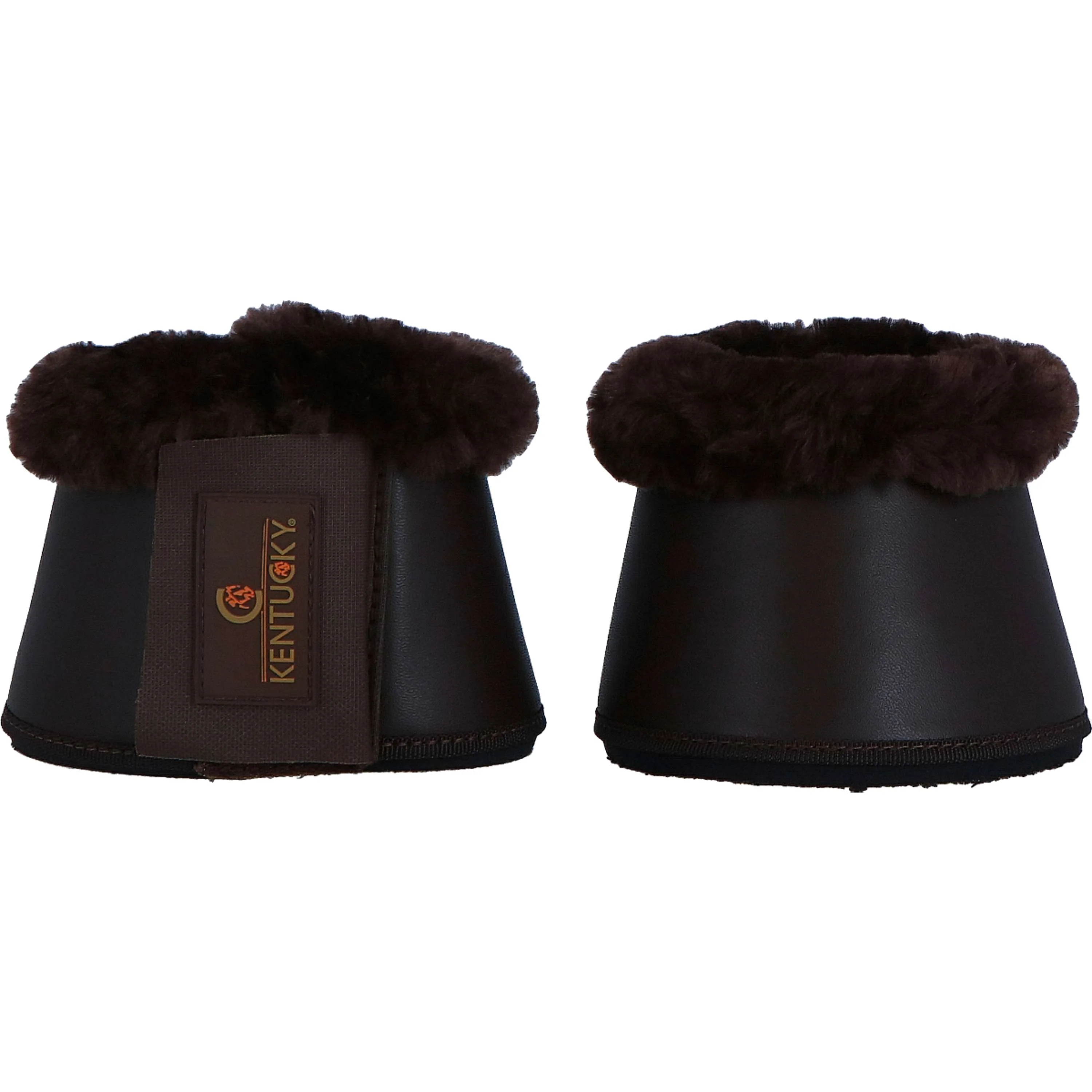 Kentucky Horsewear Cloches d'Obstacles Sheepskin Leather Marron/Marron - Image 2