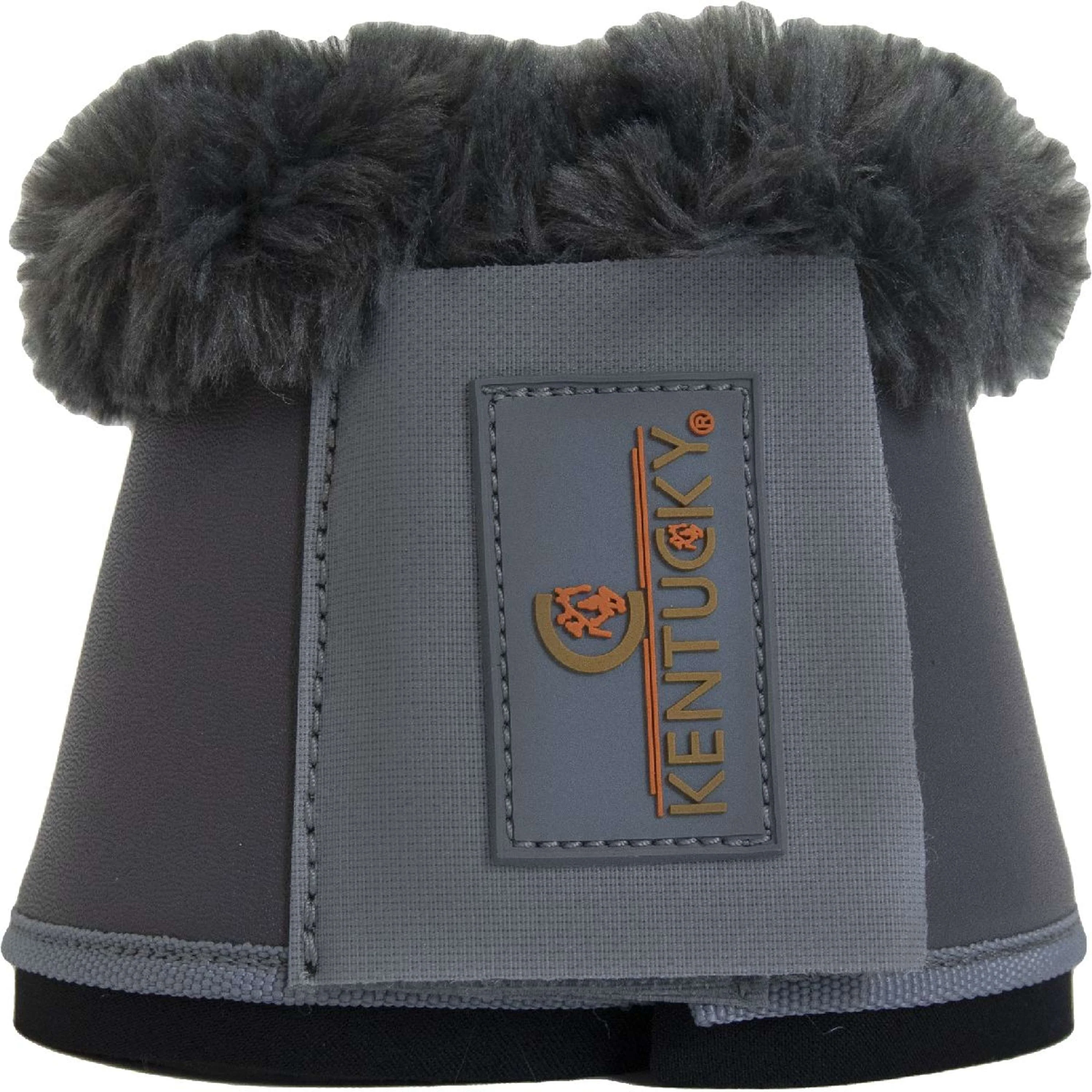 Kentucky Horsewear Cloches d'Obstacles Sheepskin Leather Gris/gris - Image 4