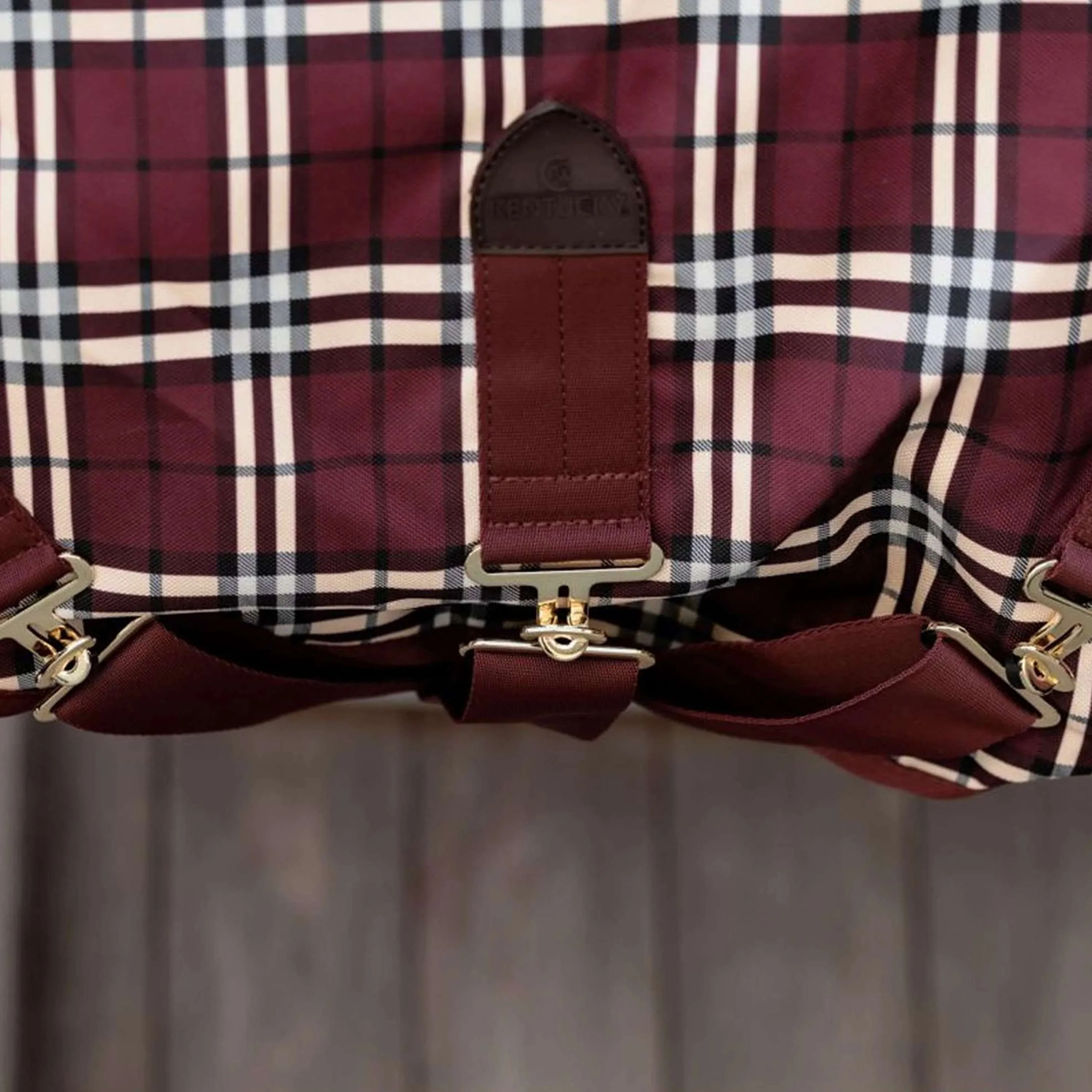 Kentucky Turnout Rug All Weather Comfort Waterproof 0g Bordeaux - Image 3