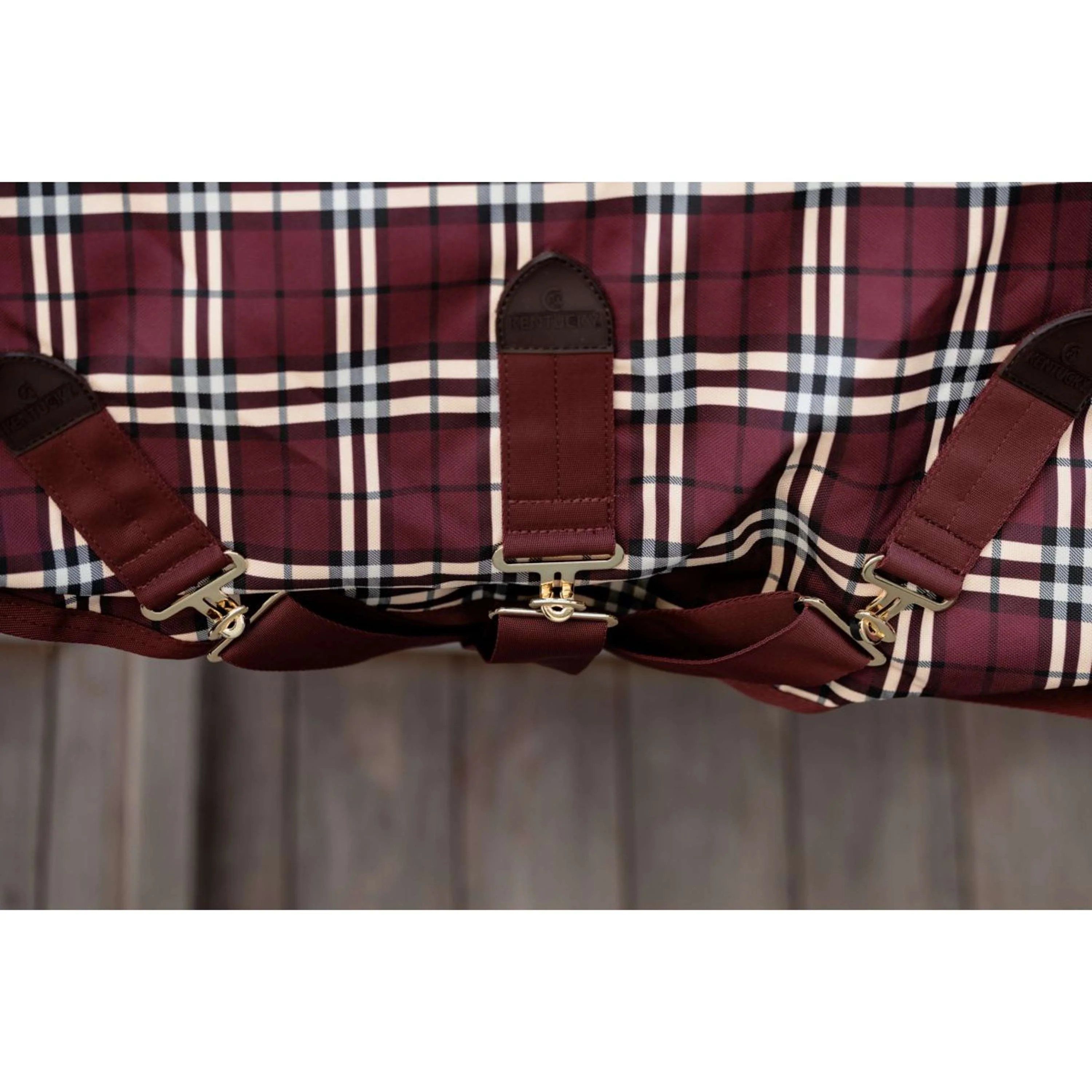 Kentucky Horsewear Couverture d'Hiver All Weather Waterproof Comfort 200g Bordeaux - Image 3