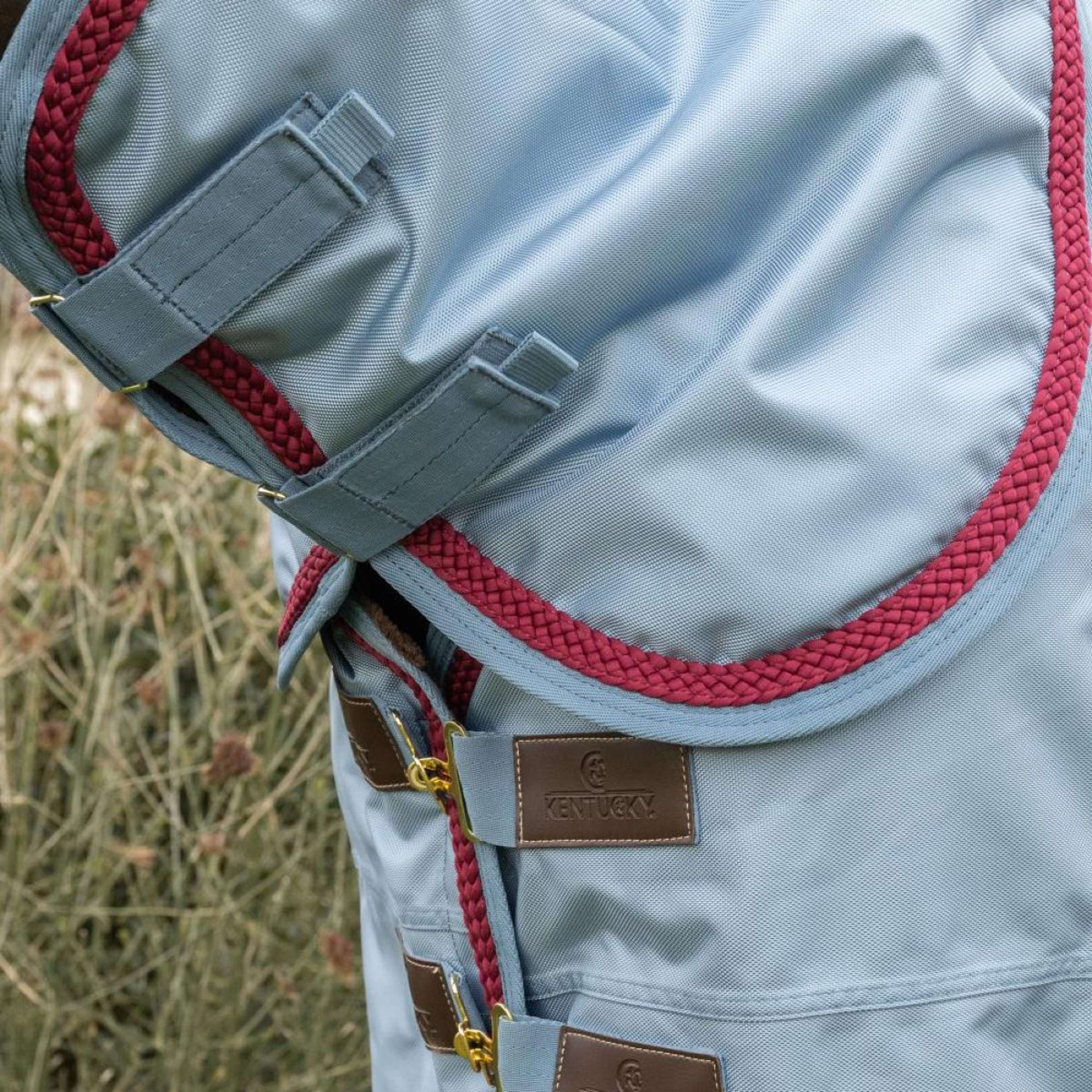 Kentucky Horsewear Couvre-Cou All Weather Waterproof Pro 150g Denim - Image 2