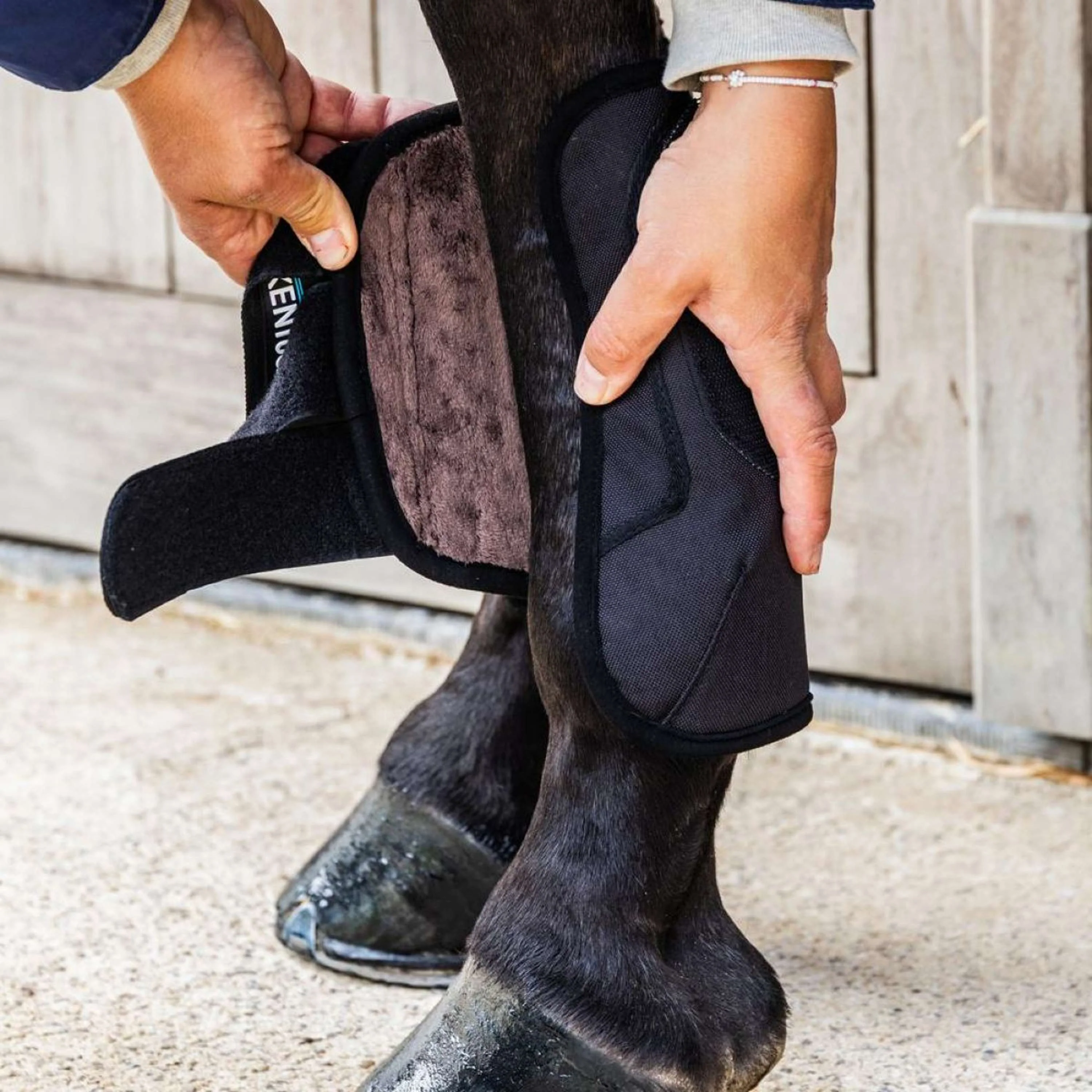 Kentucky Horsewear Eventing Boots 3D Air Flow Skin Friendly Front Noir - Image 2