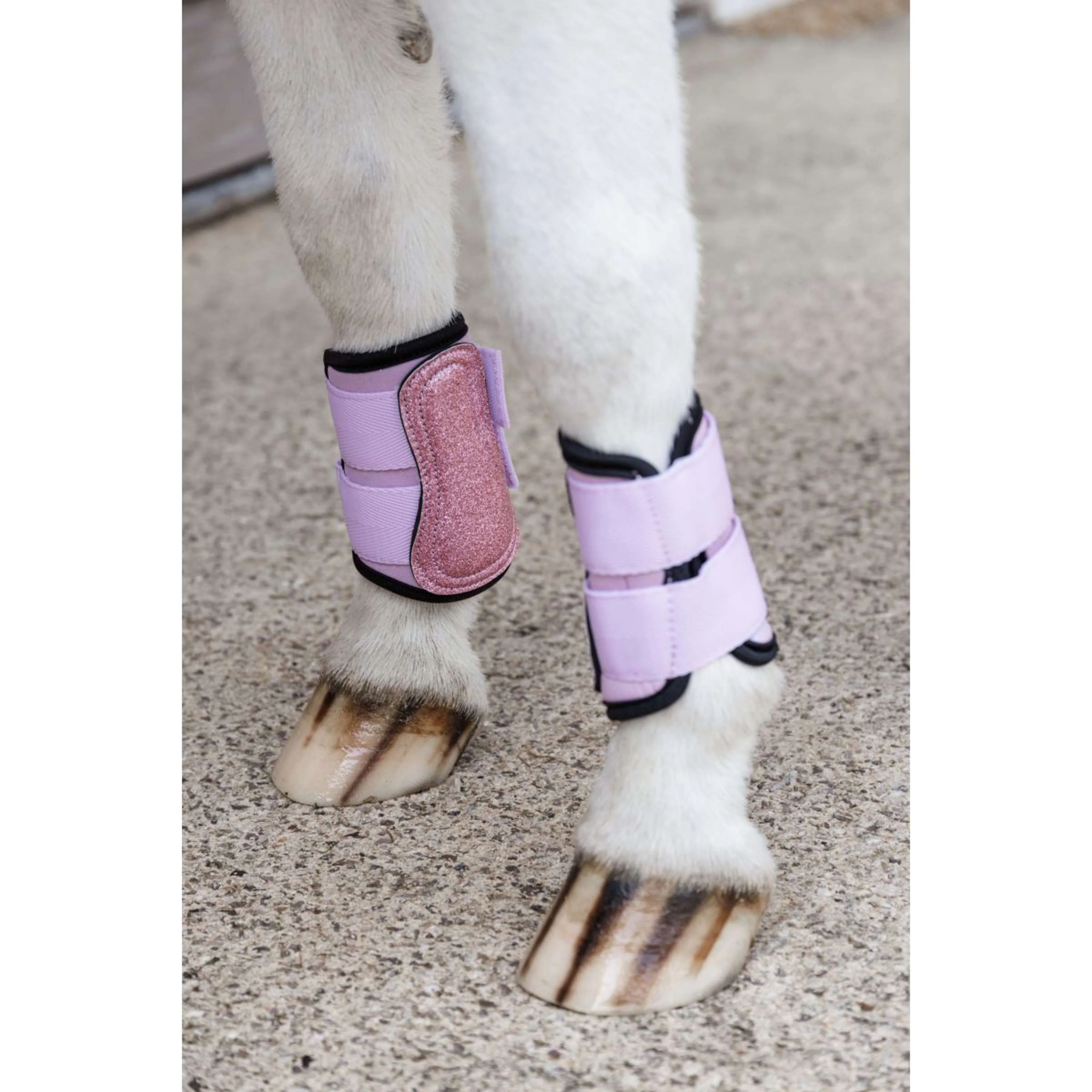 Kentucky Horsewear Guêtres Glitter Unicorn Rose Vieux - Image 2