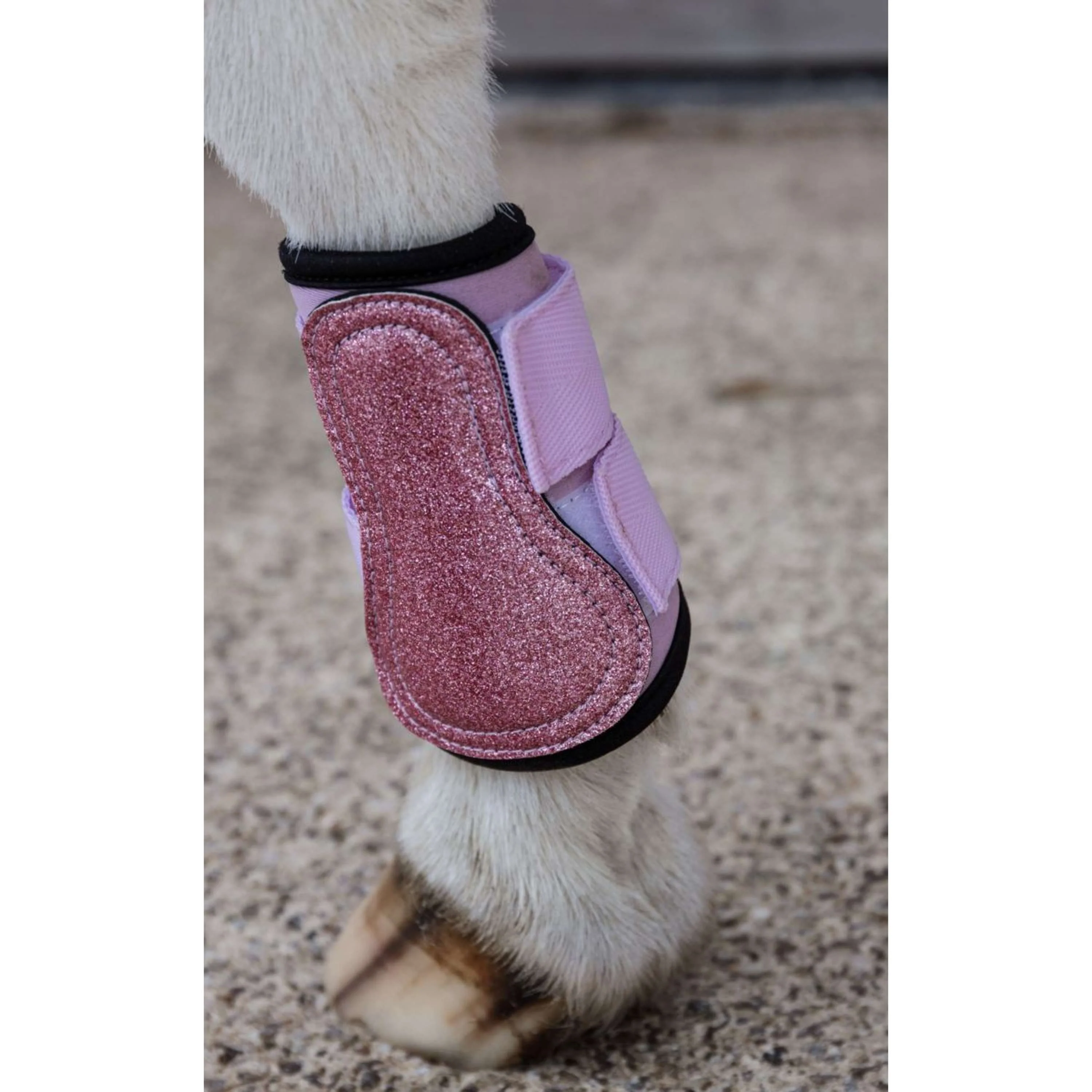 Kentucky Horsewear Guêtres Glitter Unicorn Rose Vieux - Image 3