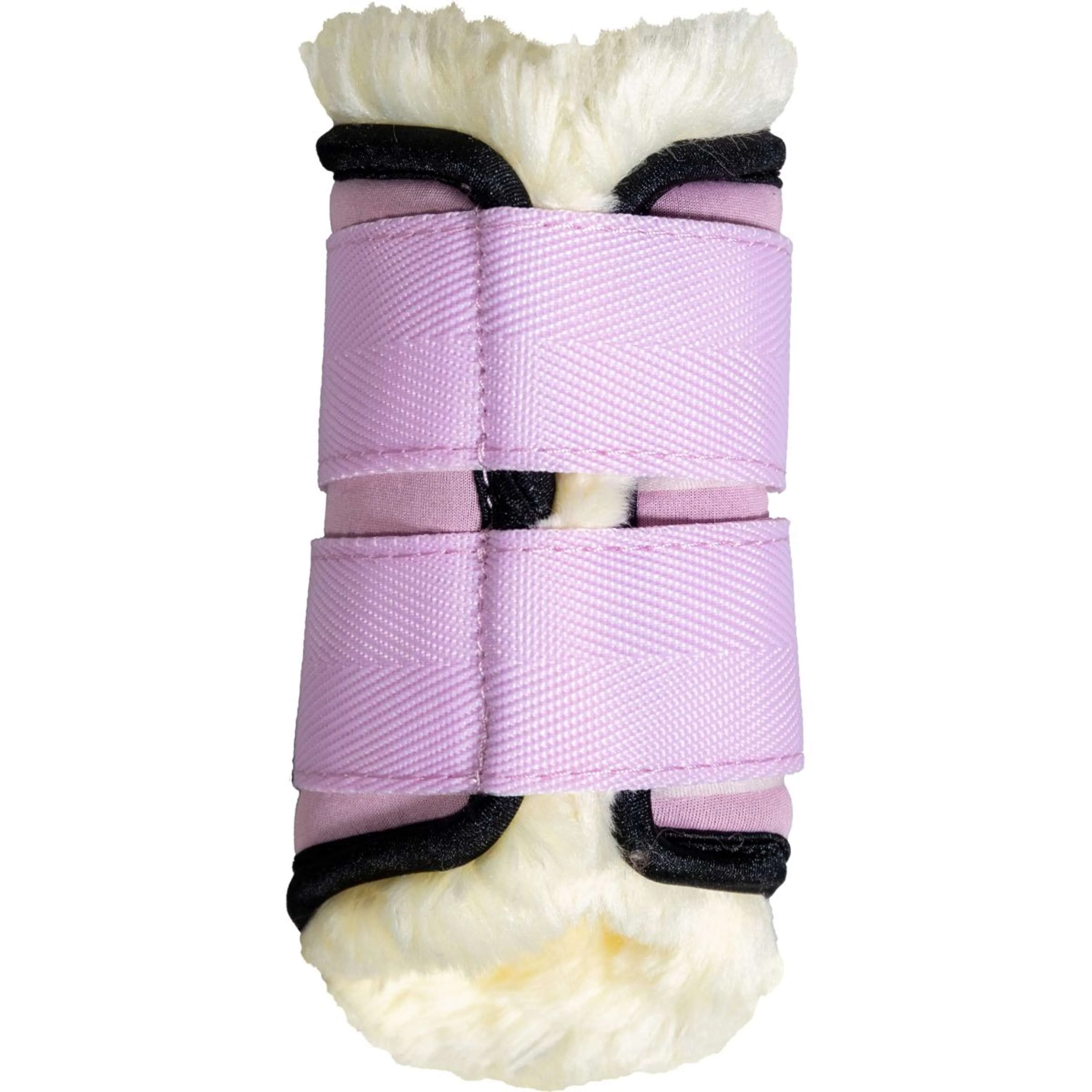 Kentucky Horsewear Guêtres Sheepskin Glitter Unicorn Rose Vieux - Image 3