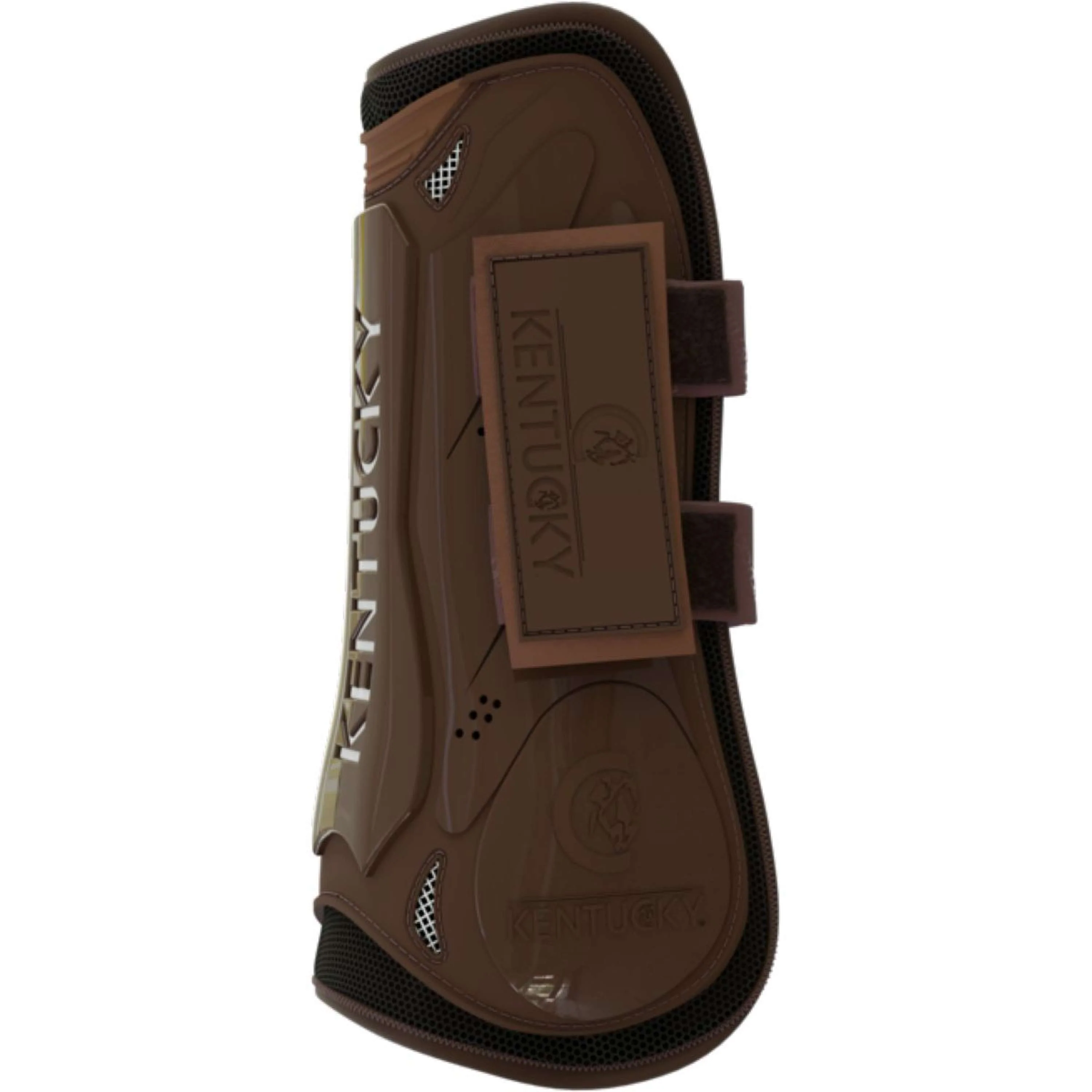 Kentucky Horsewear Protèges-Tendons Velcro Marron - Image 5