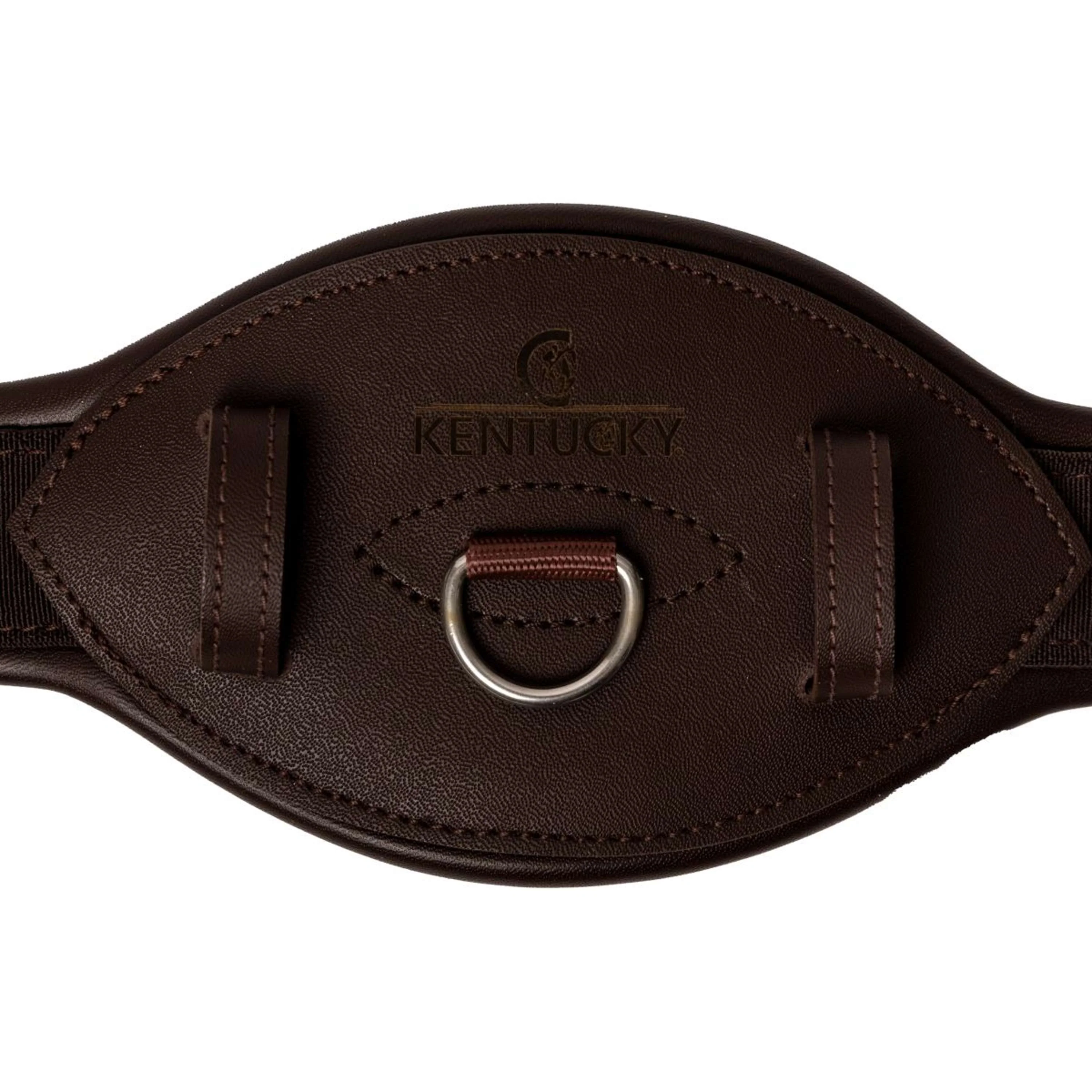Kentucky Horsewear Sangle de Dressage Anatomic Marron - Image 4