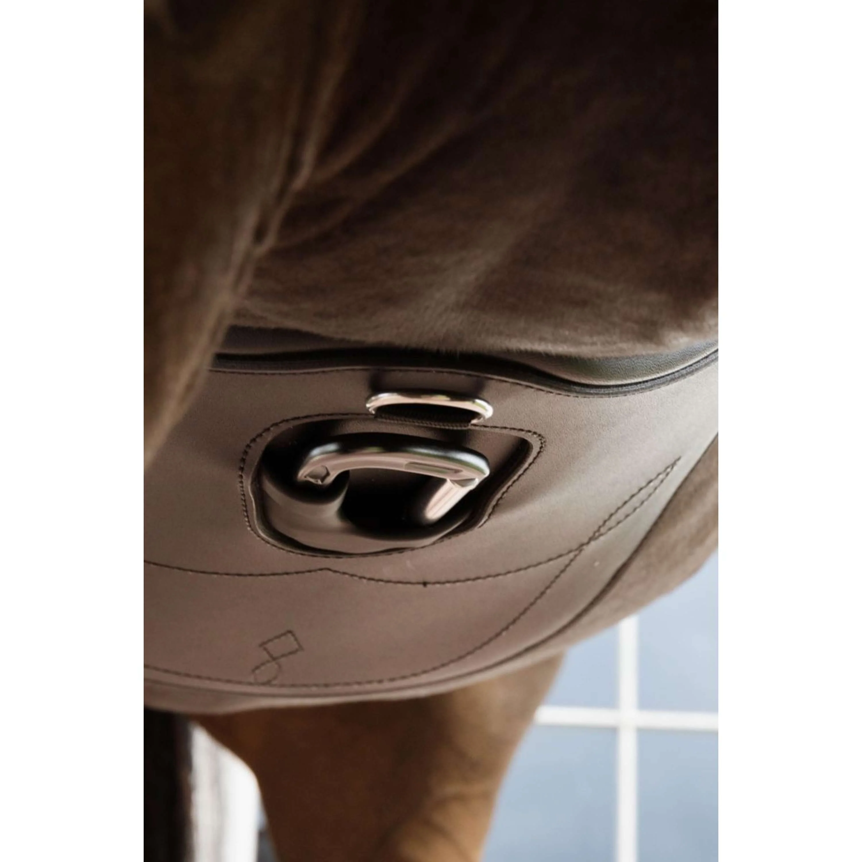 Kentucky Horsewear Sangle d'Obstacle Rabat Ventral Anatomic Marron - Image 11
