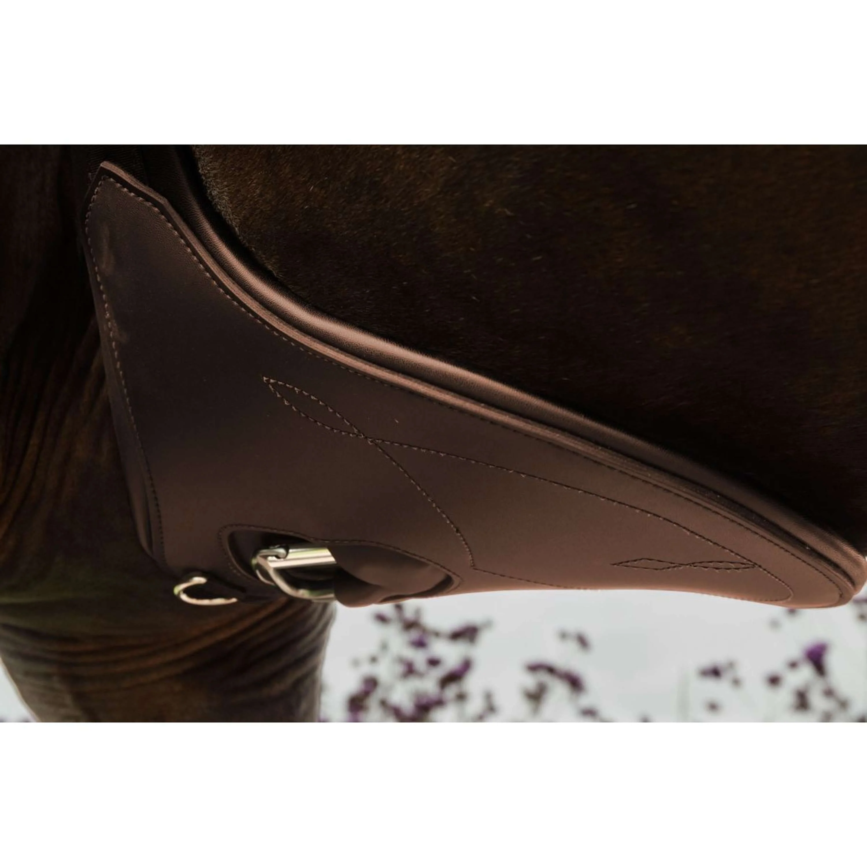 Kentucky Horsewear Sangle d'Obstacle Rabat Ventral Anatomic Marron - Image 3