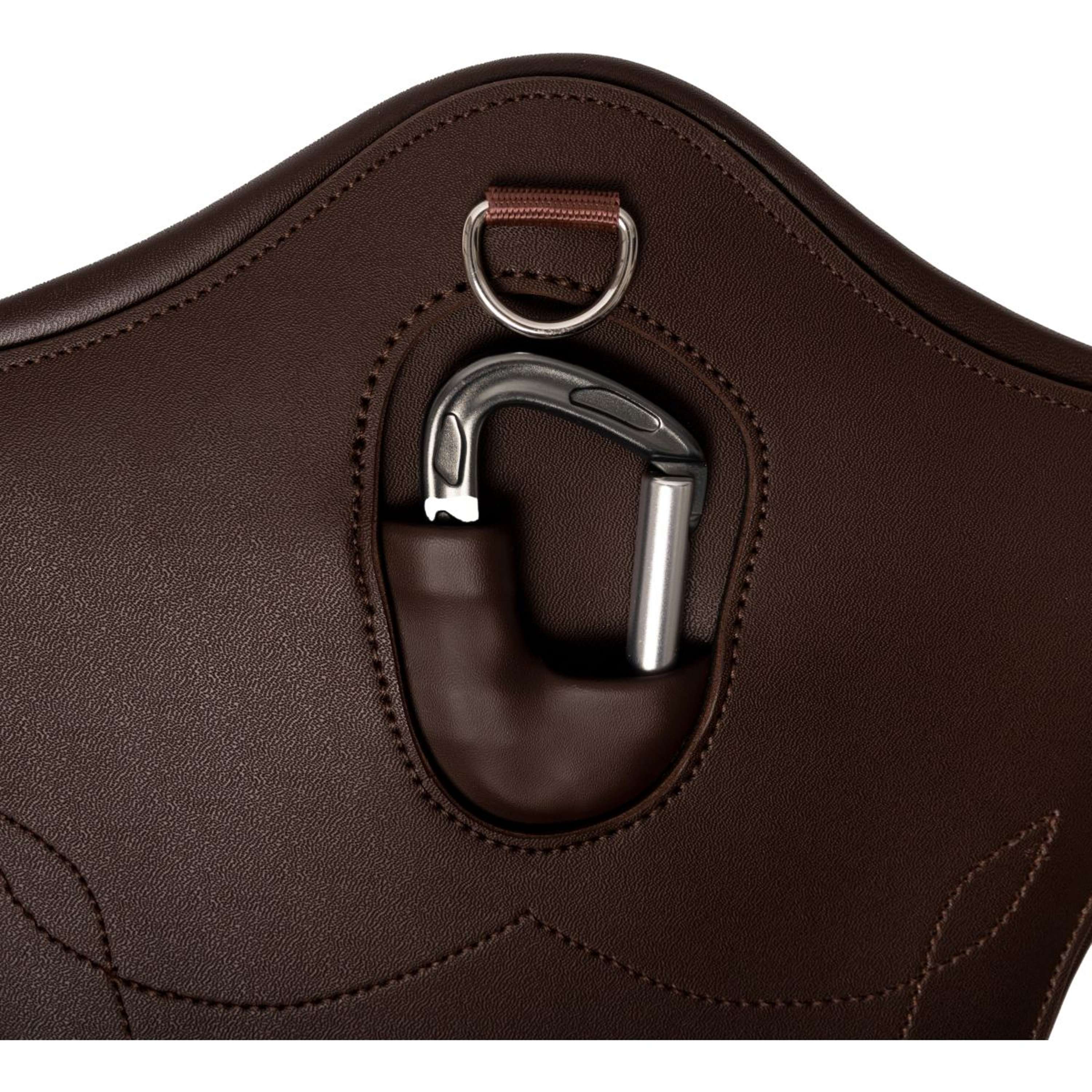 Kentucky Horsewear Sangle d'Obstacle Rabat Ventral Anatomic Marron - Image 4