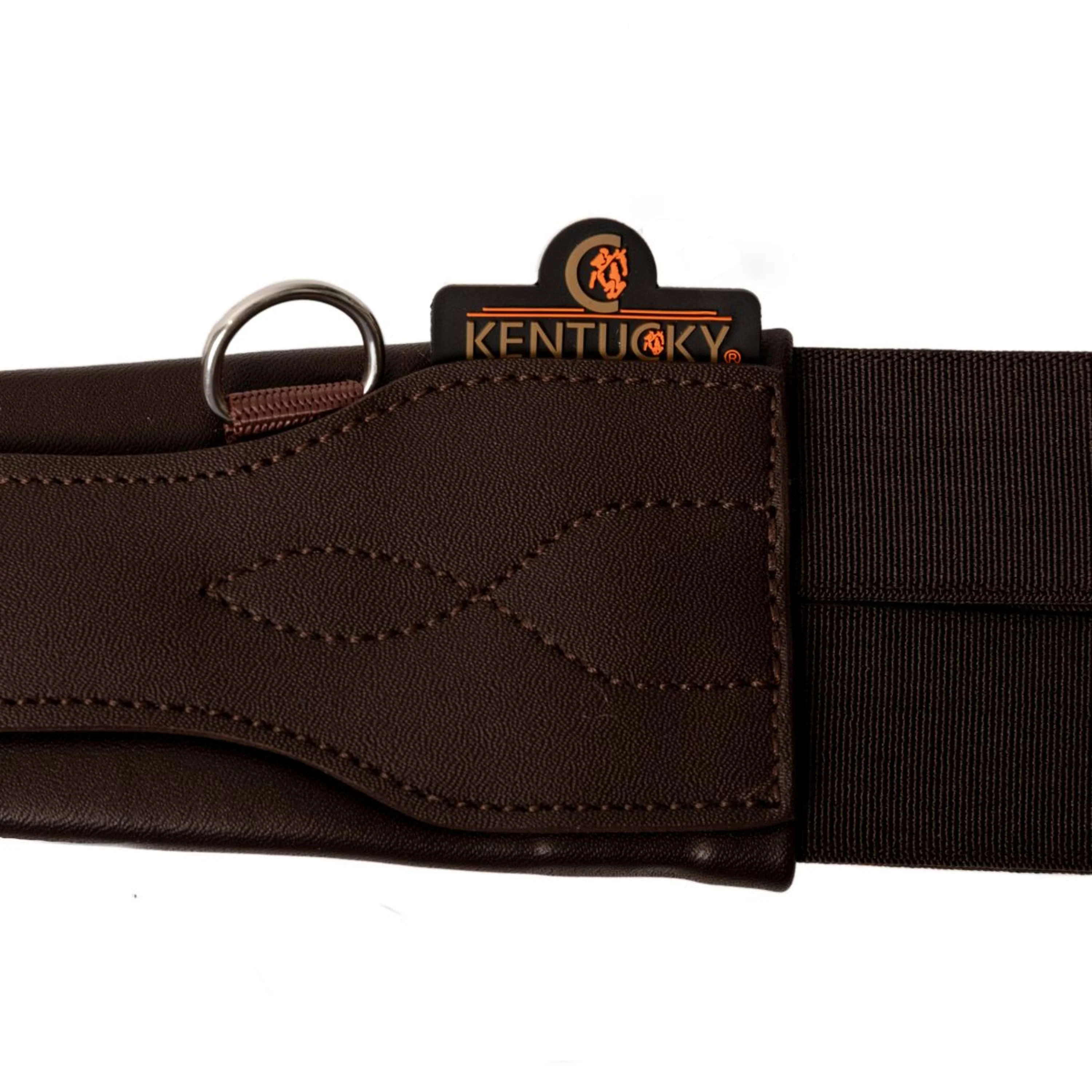Kentucky Horsewear Sangle d'Obstacle Rabat Ventral Anatomic Marron - Image 7