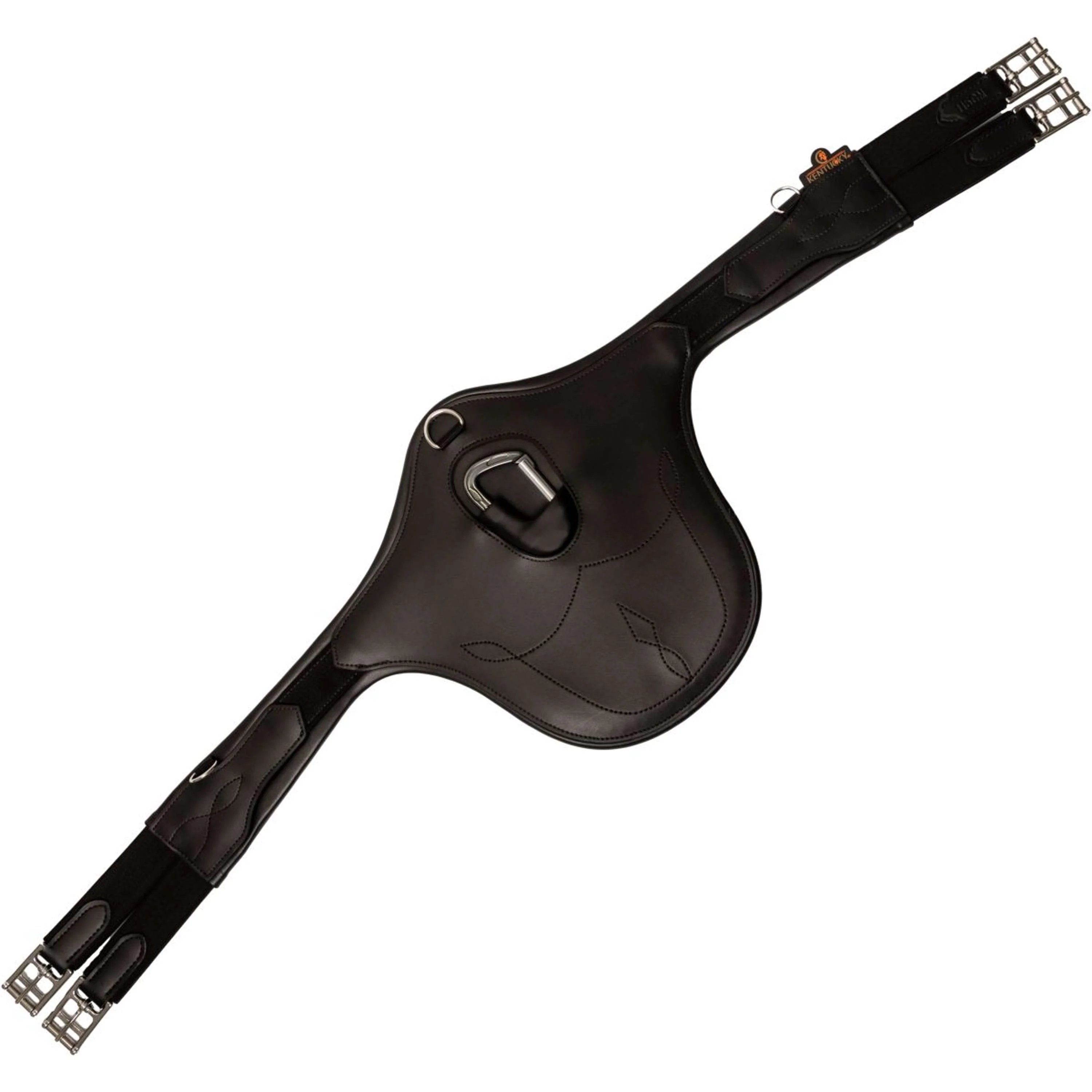 Kentucky Horsewear Sangle d'Obstacle Rabat Ventral Anatomic Noir - Image 3