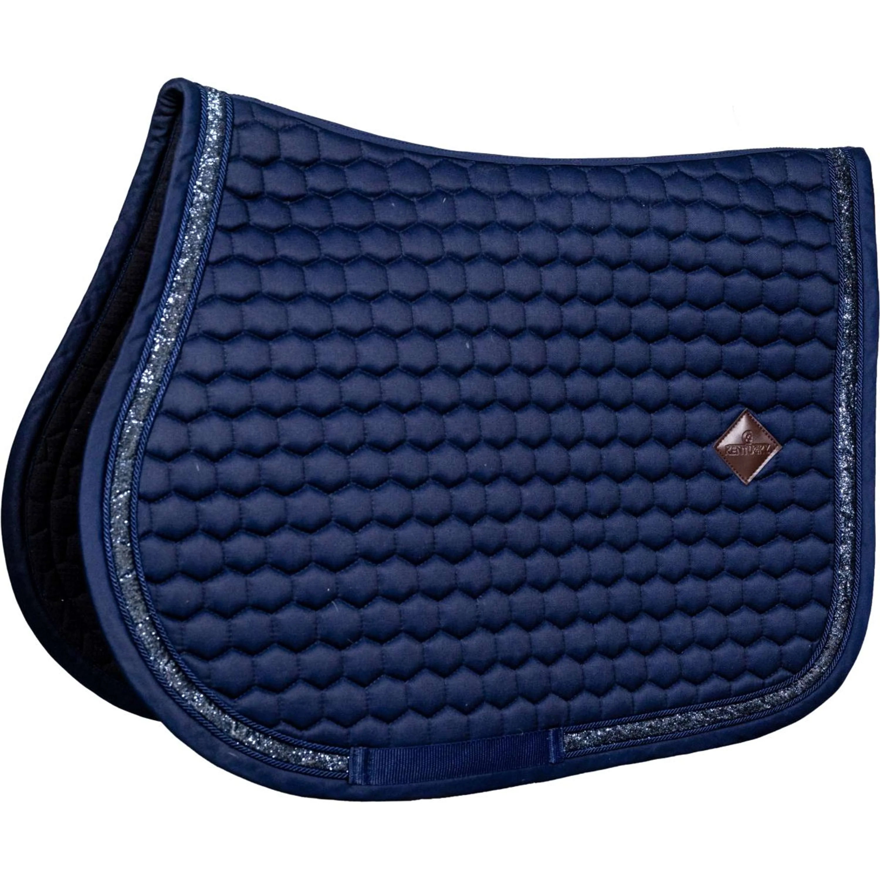 Kentucky Horsewear Tapis de Selle Glitter de Saut Marin