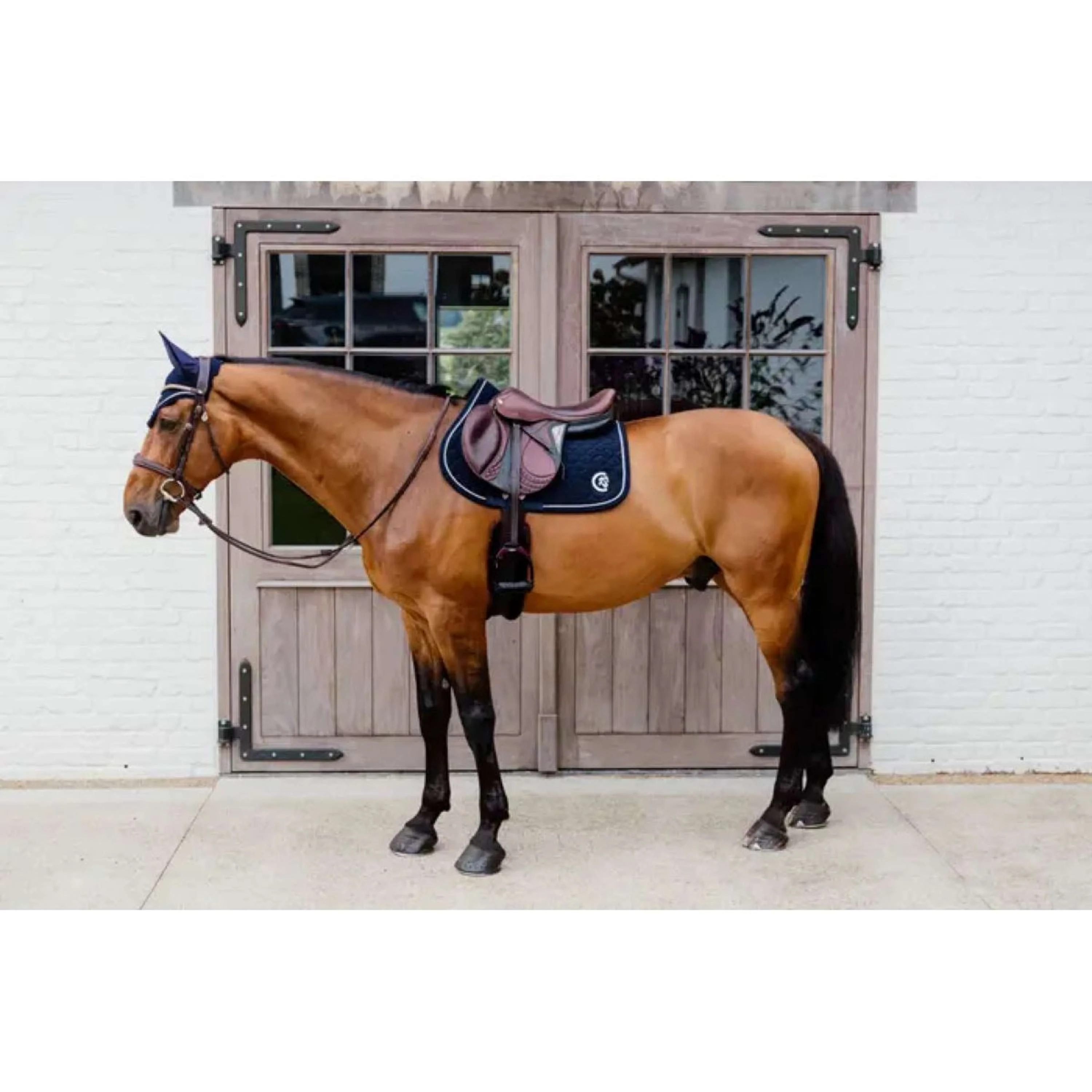 Kentucky Horsewear Tapis de Selle Onion Quilt 3D Logo de Saut Marin - Image 4