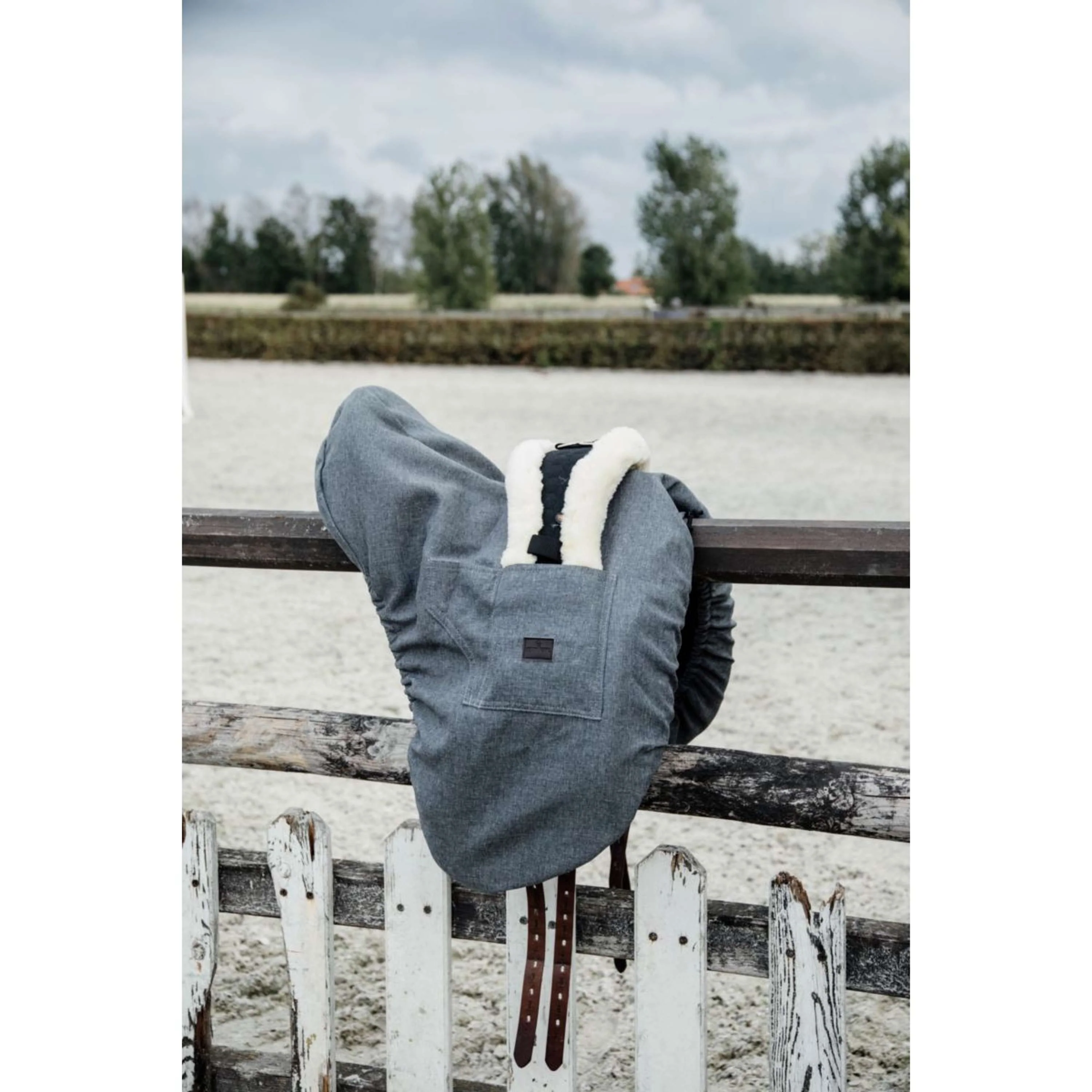 Kentucky Housse de Selle Dressur Gris - Image 2